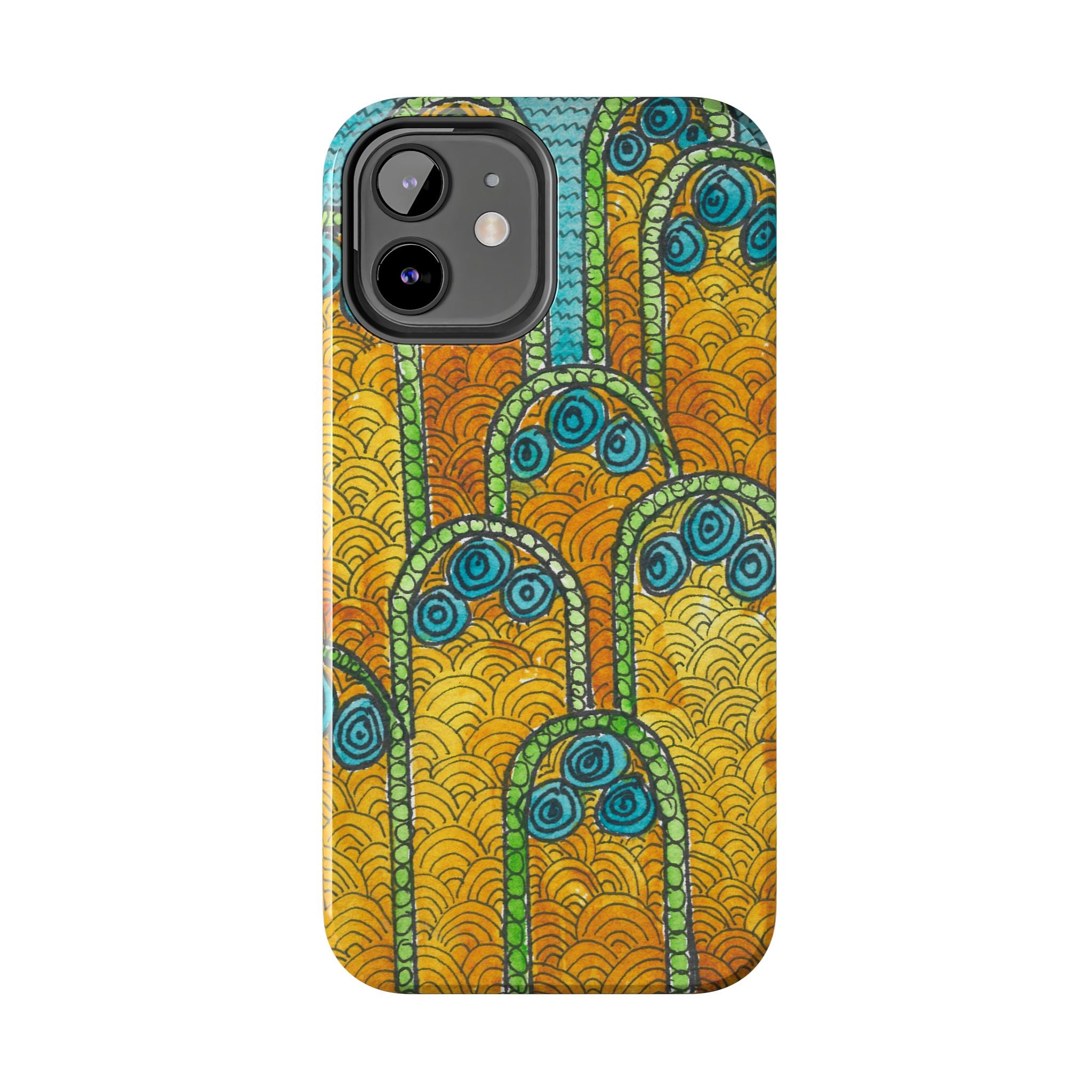 Tough Phone Case - All iPhones and Samsung Galaxys - Exciting Abstract Design #87 Belgrade Impressions - Serbia