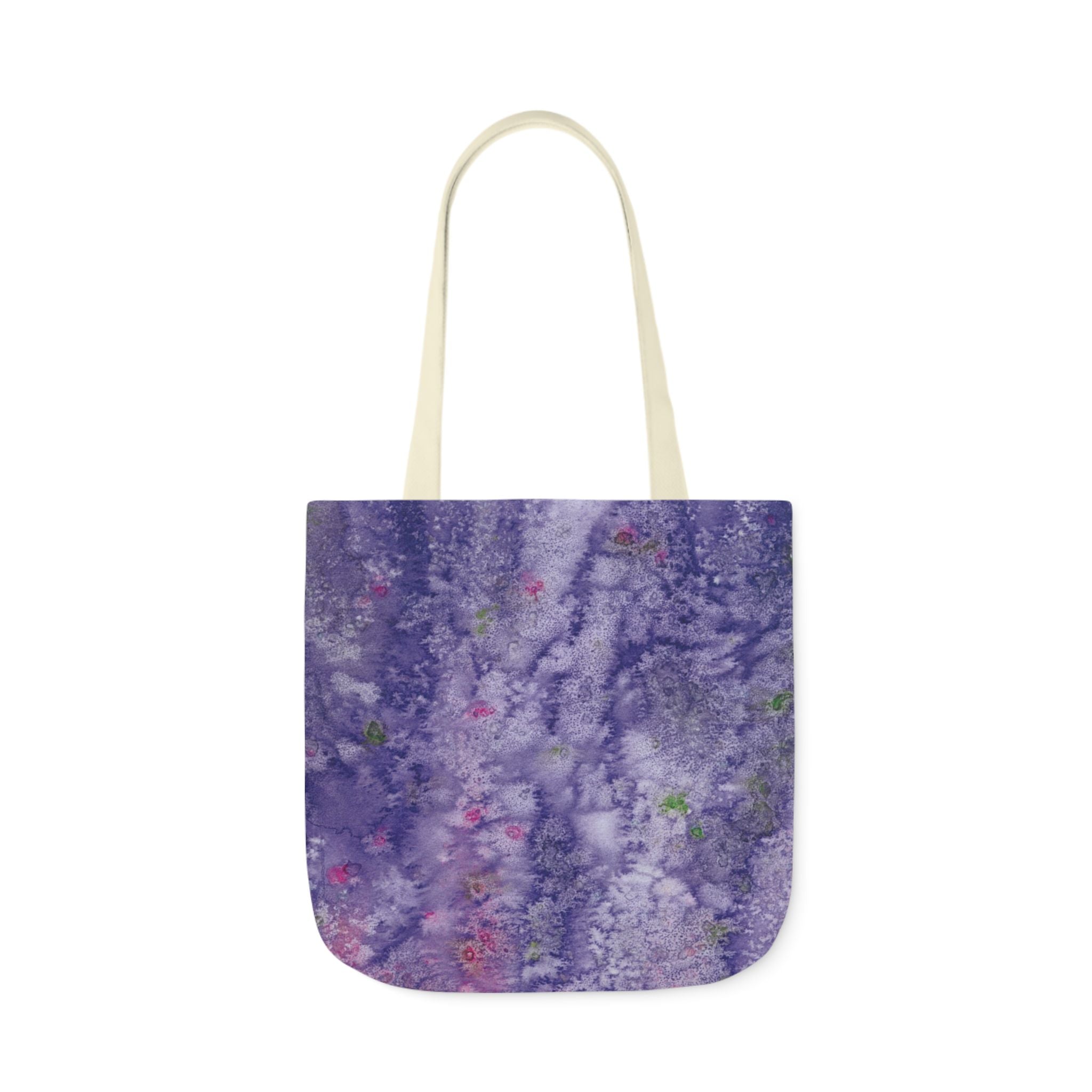 Canvas Tote Bags, Colourful Abstract Designs, 5-Color Straps, 3 Sizes.  For Family and friends or a Special Gift #86 Birthday Fairies