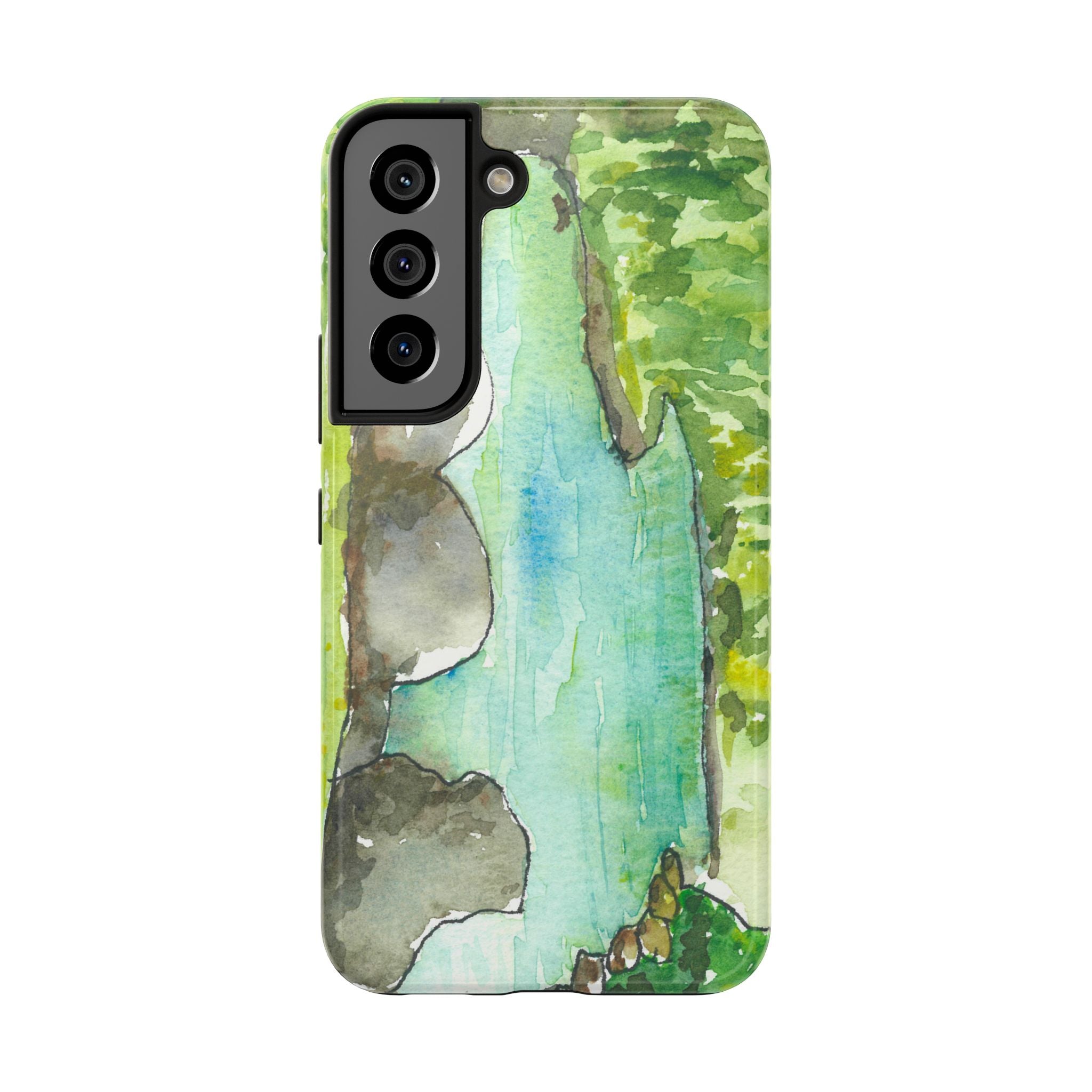 Tough Phone Case - All iPhones and Samsung Galaxys - Exciting Abstract Design #88 Tara River - Montenegro