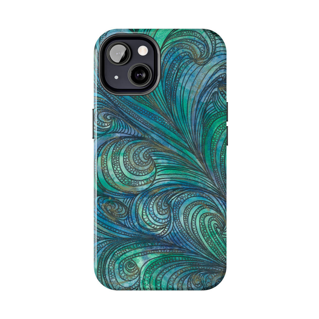 Tough Phone Case - All iPhones and Samsung Galaxys - Exciting Abstract Design #71 Call Of The Sea