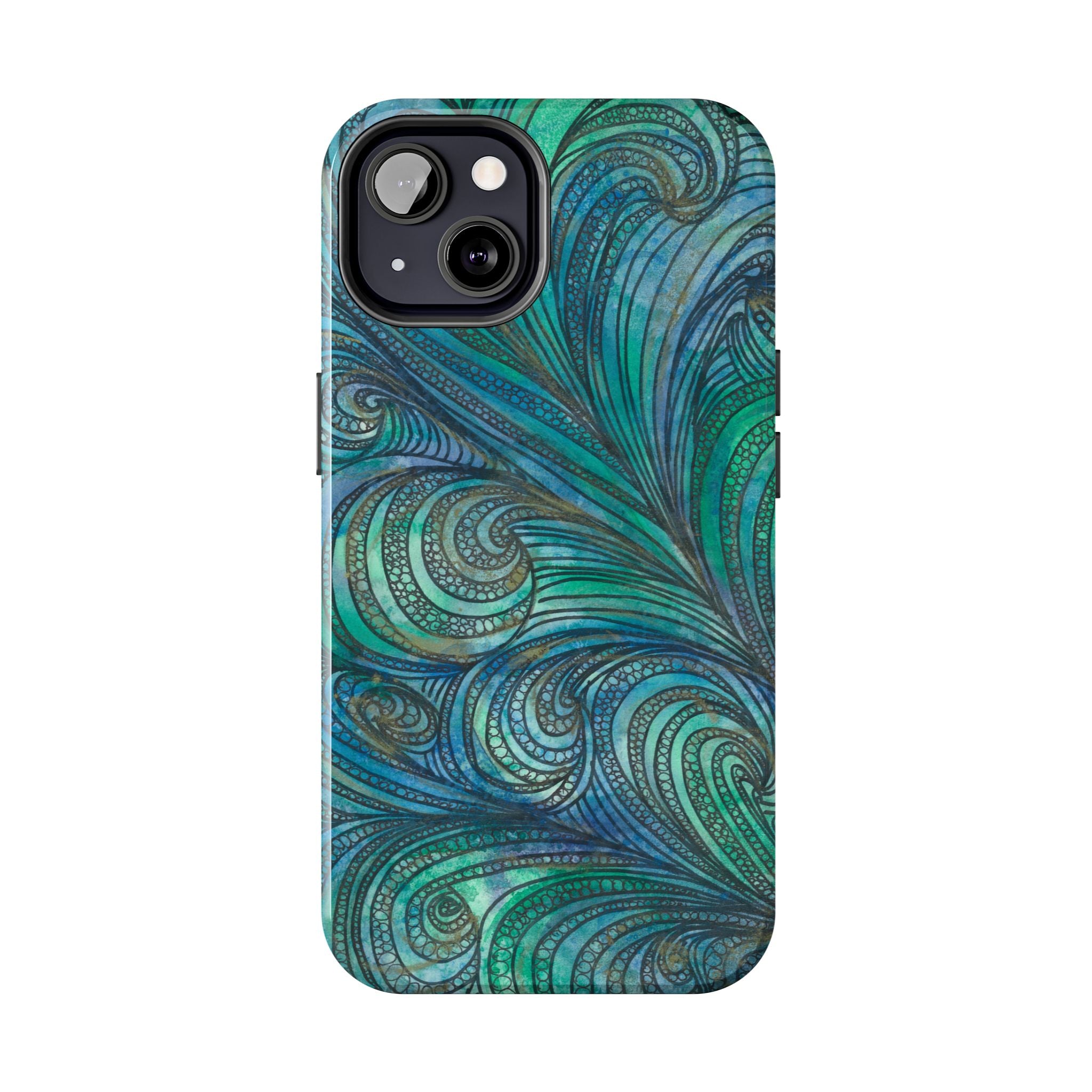 Tough Phone Case - All iPhones and Samsung Galaxys - Exciting Abstract Design #71 Call Of The Sea