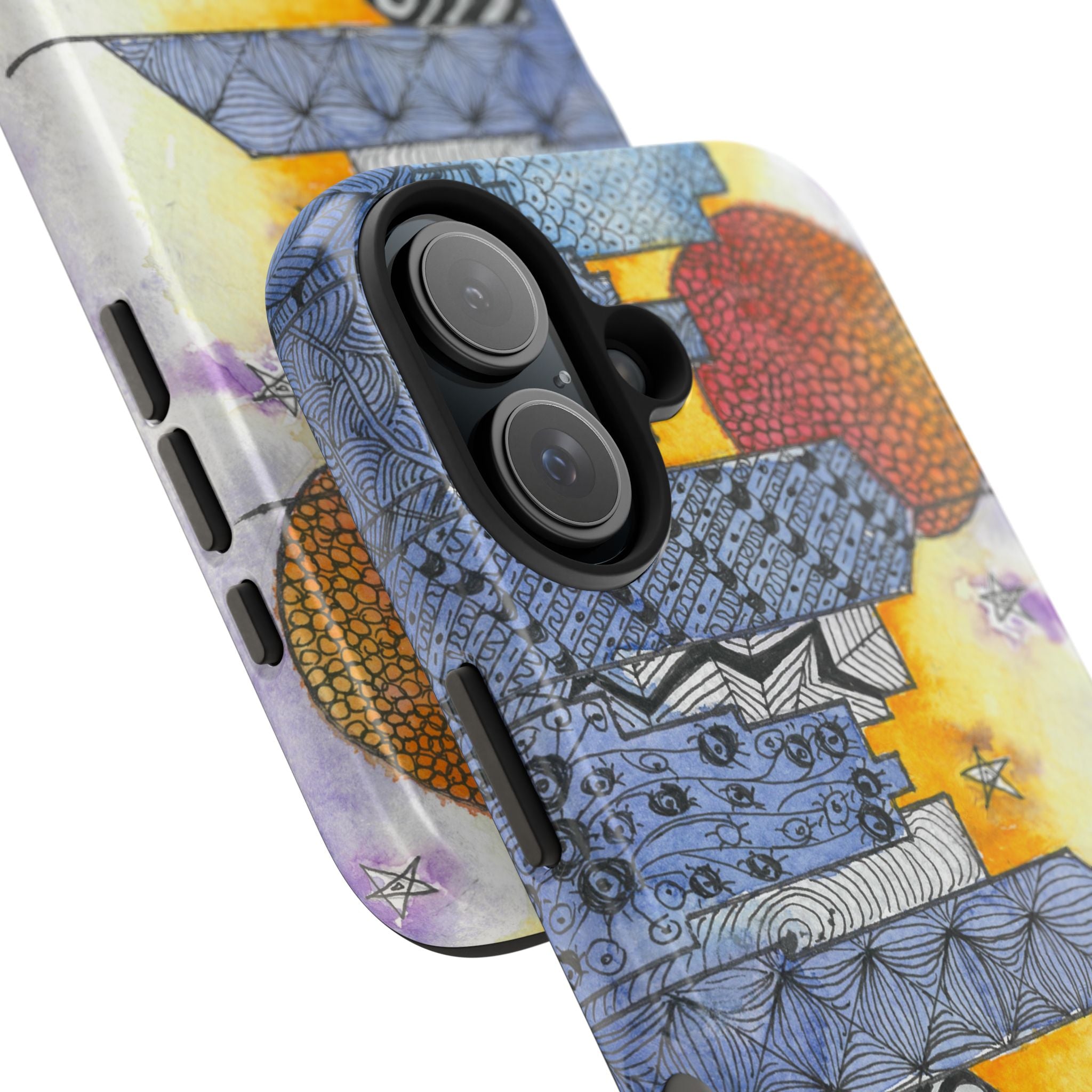Tough Phone Case - All iPhones and Samsung Galaxys - Exciting Abstract Design #5 In The Shadows