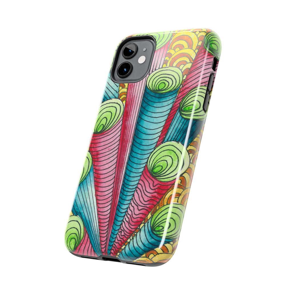 Tough Phone Case - All iPhones and Samsung Galaxys - Exciting Abstract Design #93 On A Mission