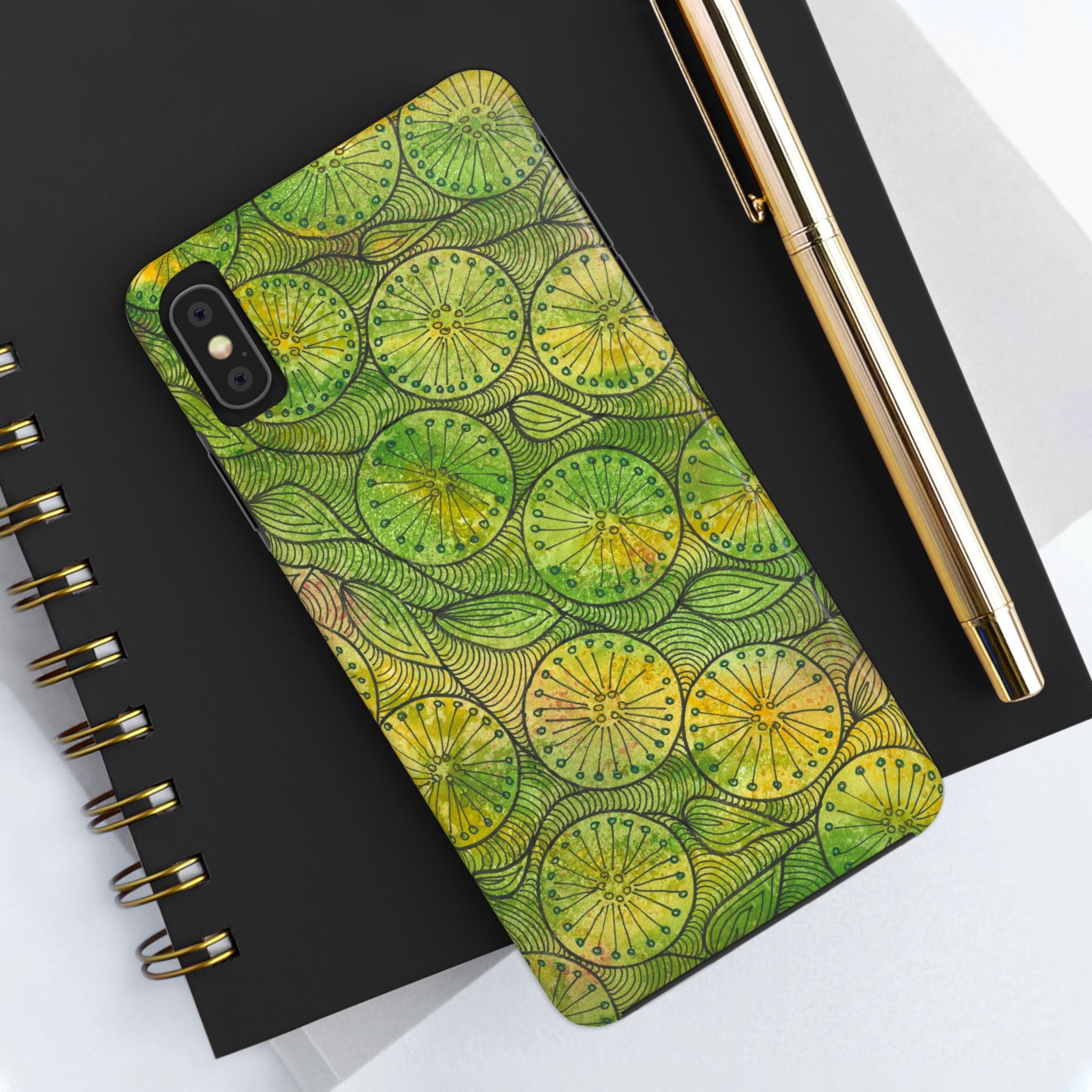 Tough Phone Case - All iPhones and Samsung Galaxys - Exciting Abstract Design #63 Margarita Mondays