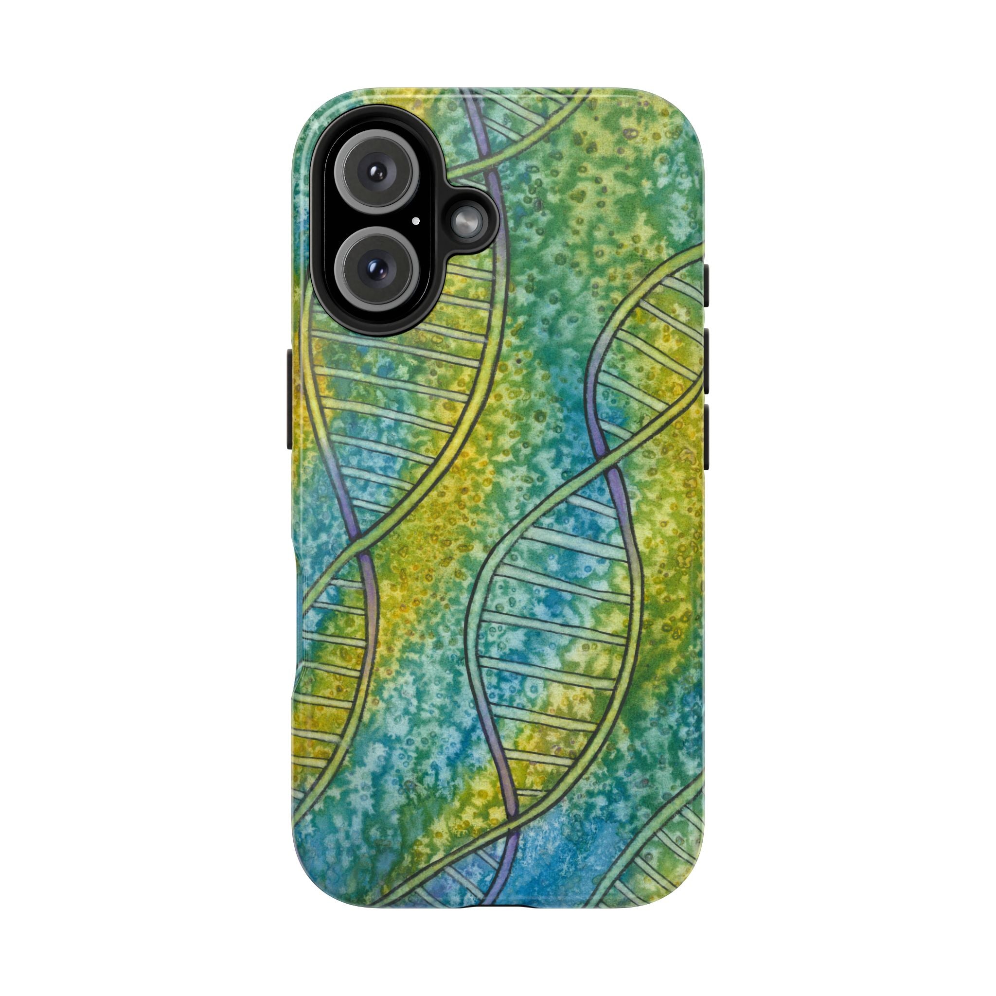 Tough Phone Case - All iPhones and Samsung Galaxys - Exciting Abstract Design #99 Crop of DNA