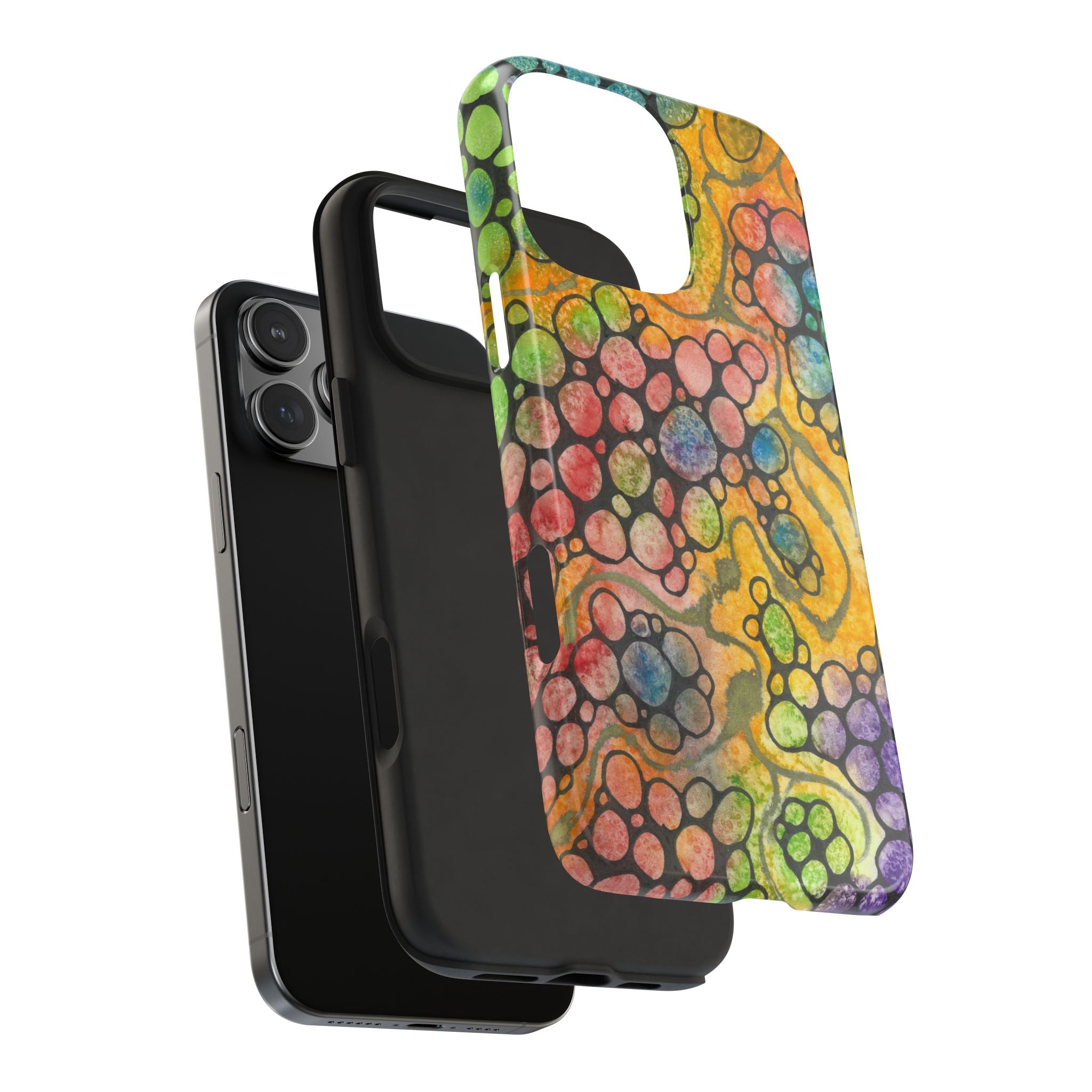 Tough Phone Case - All iPhones and Samsung Galaxys - Exciting Abstract Design #77 River Of Dreams