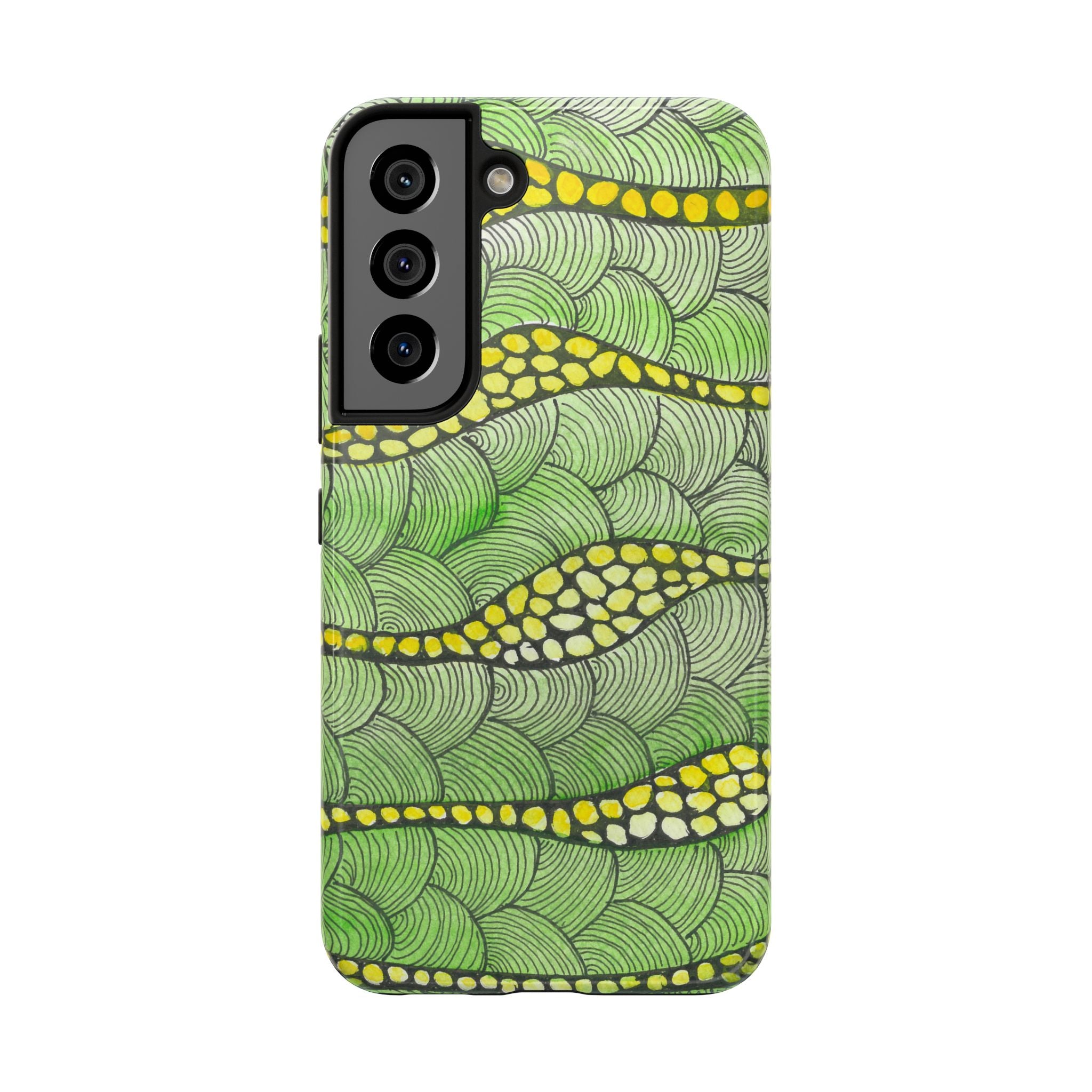 Tough Phone Case - All iPhones and Samsung Galaxys - Exciting Abstract Design #13 Watcha Thinking