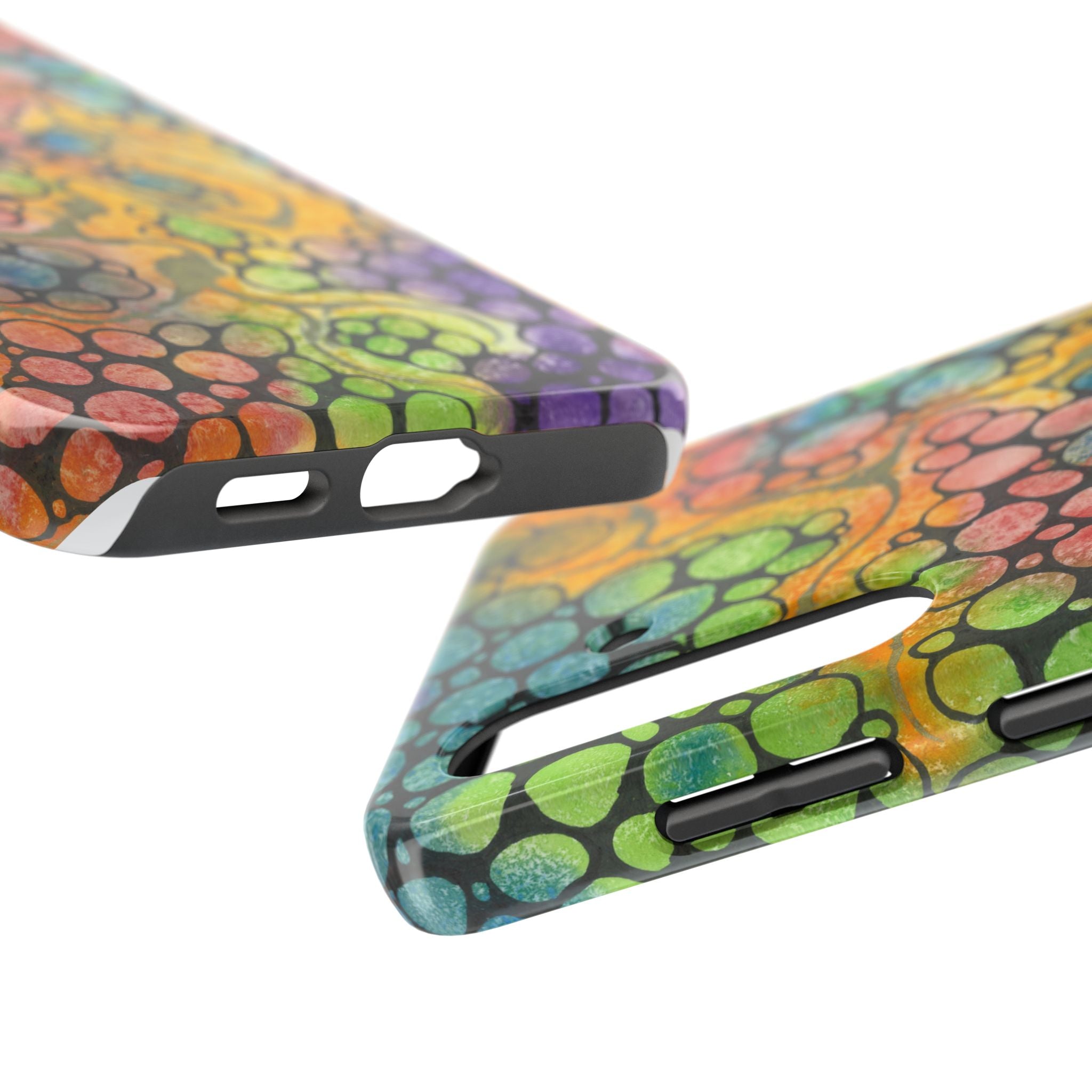 Tough Phone Case - All iPhones and Samsung Galaxys - Exciting Abstract Design #77 River Of Dreams