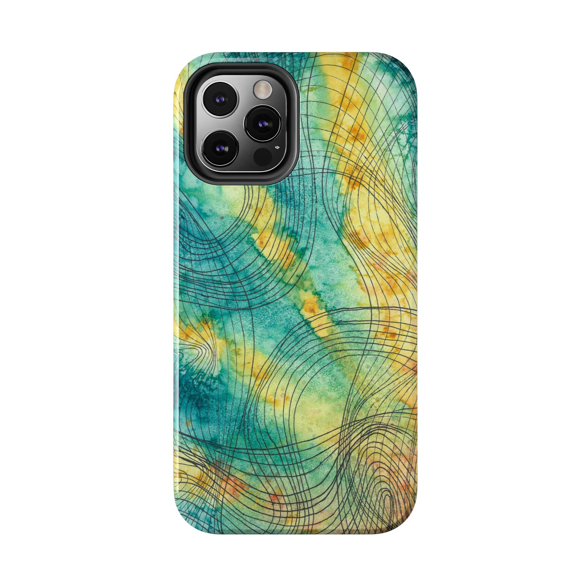 Tough Phone Case - All iPhones and Samsung Galaxys - Exciting Abstract Design #81 The Only Way Is Up