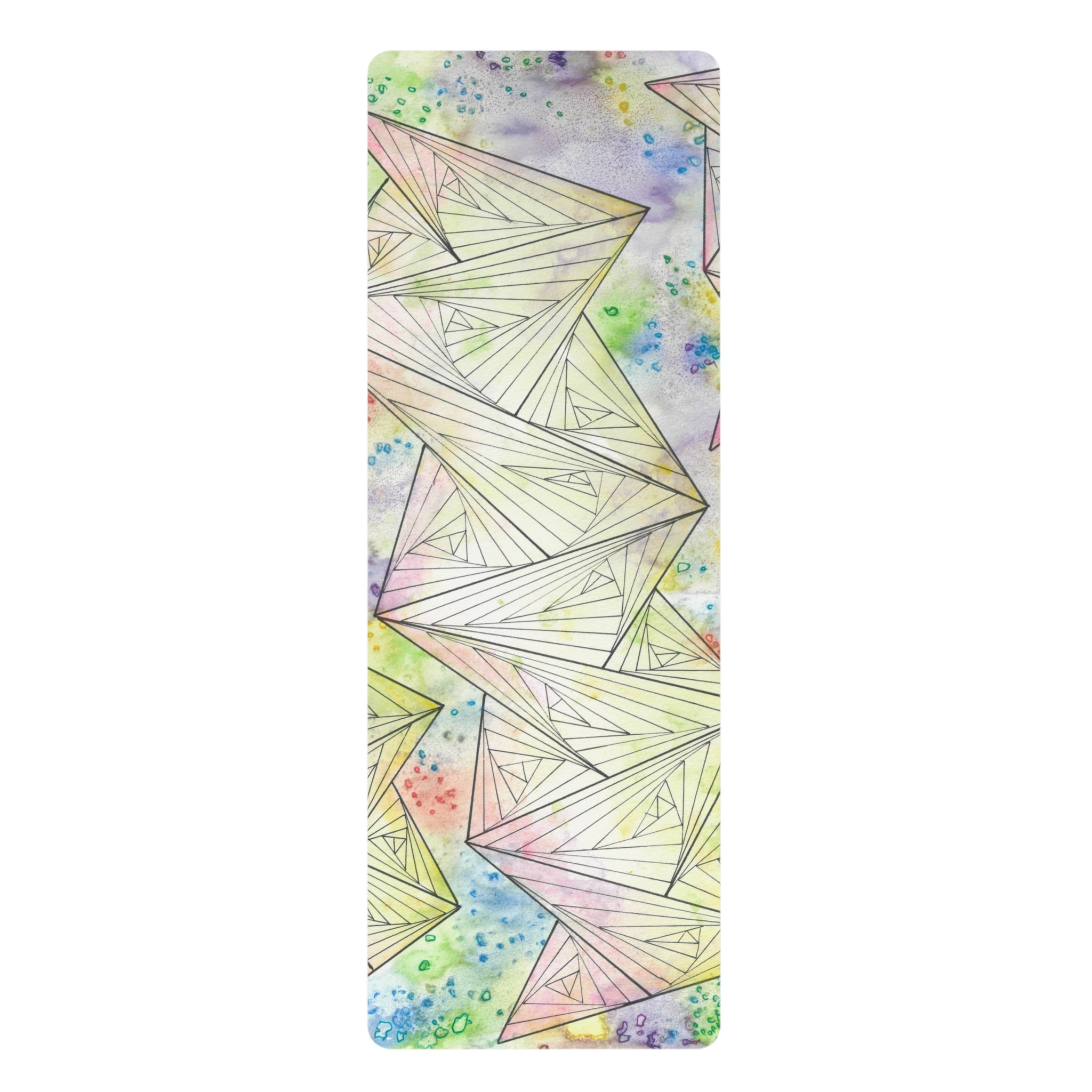 Yoga Mats and Gym Mats. Colourful Abstract Designs. Perfect for Home, Yoga or Gym Class, or a Special Gift #59 Your Choice