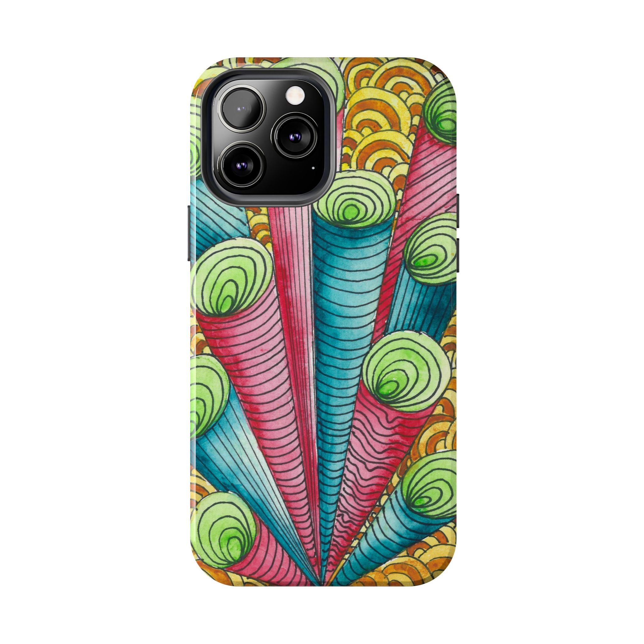 Tough Phone Case - All iPhones and Samsung Galaxys - Exciting Abstract Design #93 On A Mission