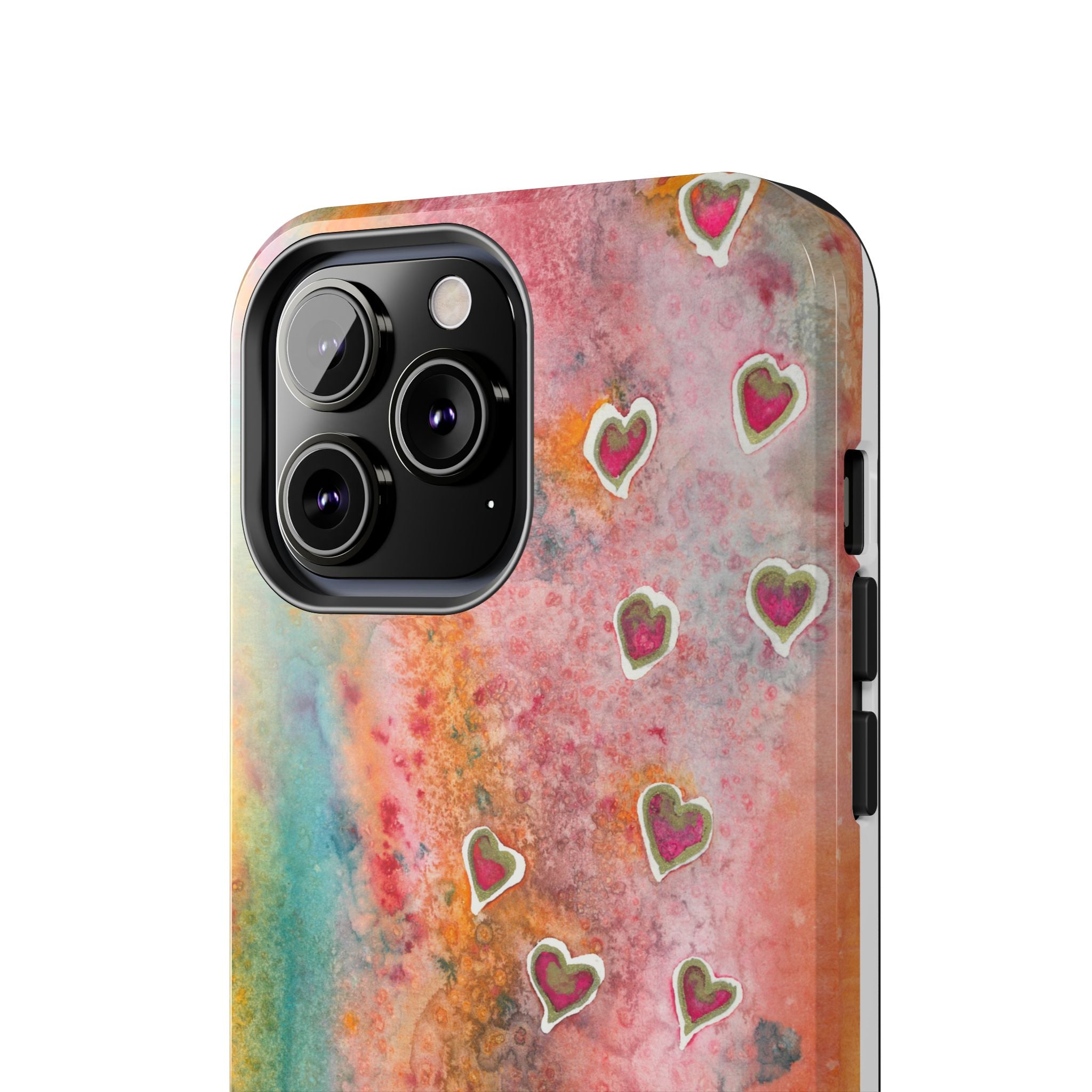 Tough Phone Case - All iPhones and Samsung Galaxys - Exciting Abstract Design #96 Love, Friendship, integrity