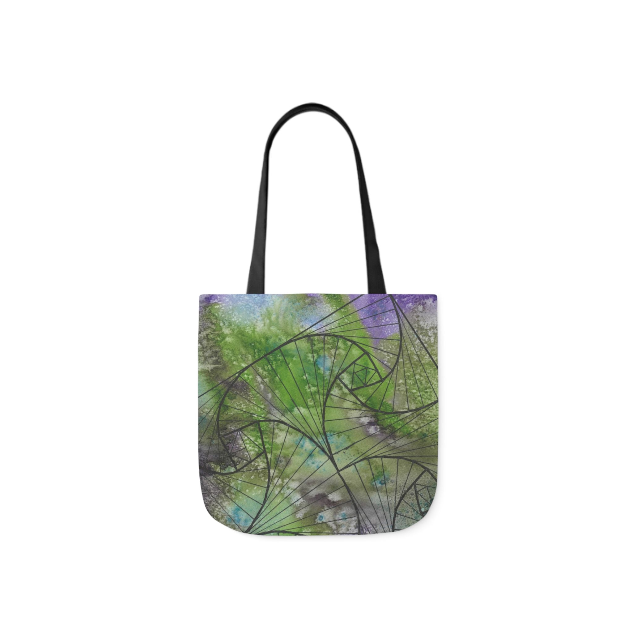 Canvas Tote Bags, Colourful Abstract Designs, 5-Color Straps, 3 Sizes.  For Family and friends or a Special Gift #55 Of Course Im Sure
