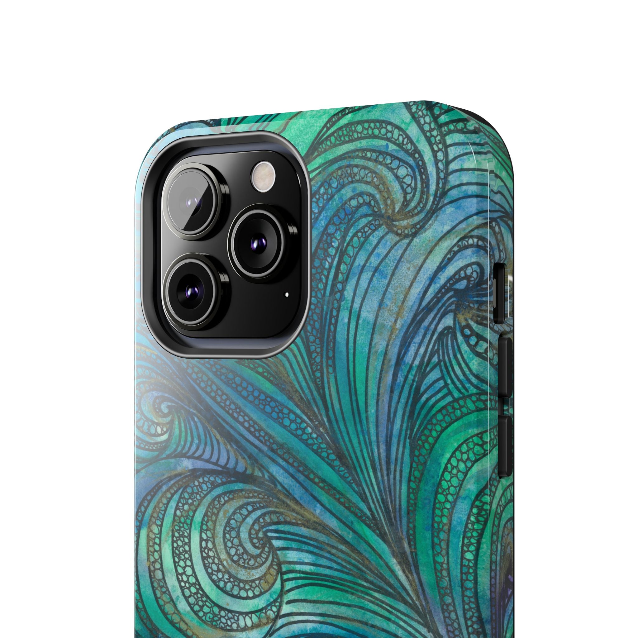 Tough Phone Case - All iPhones and Samsung Galaxys - Exciting Abstract Design #71 Call Of The Sea