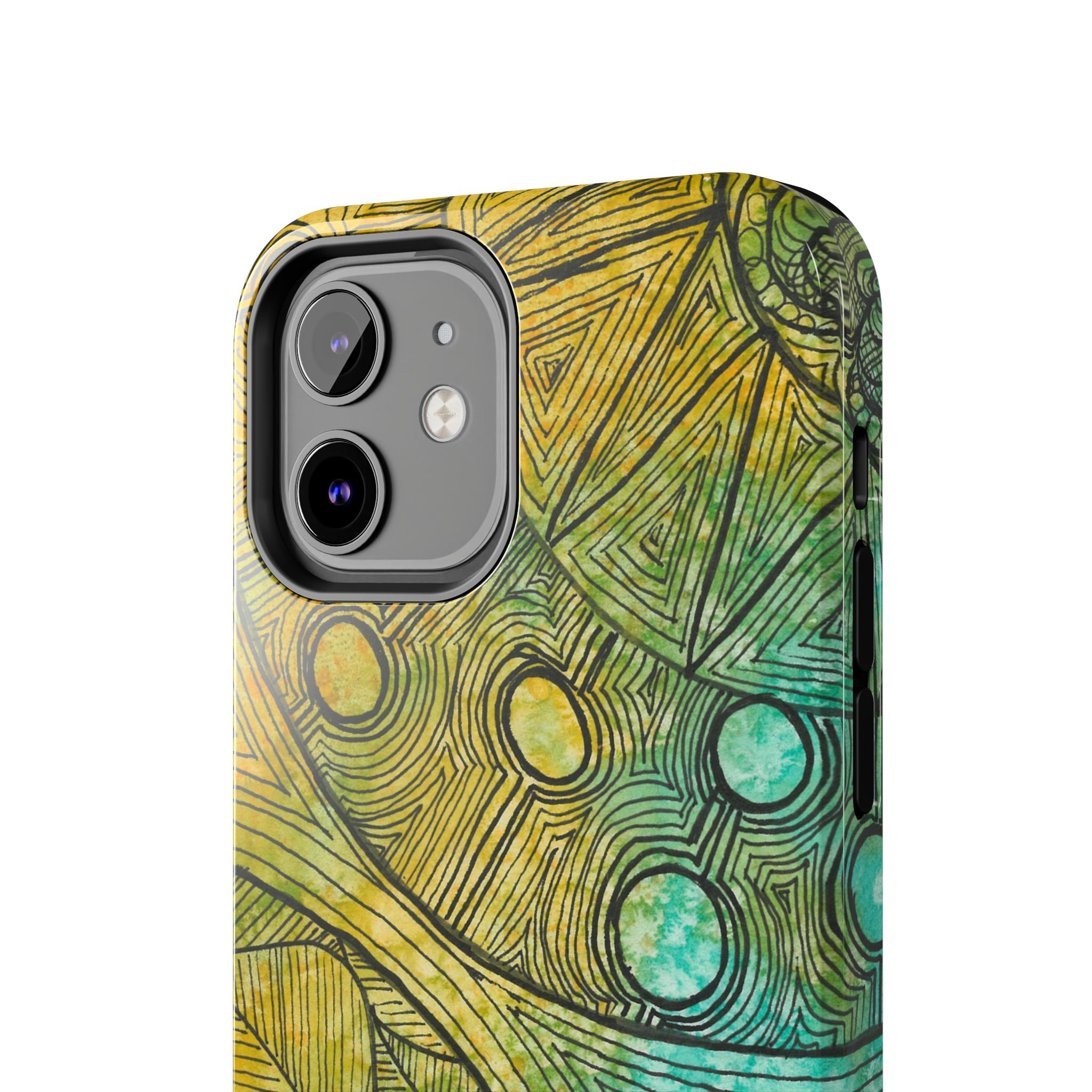 Tough Phone Case - All iPhones and Samsung Galaxys - Exciting Abstract Design #27 Come What May