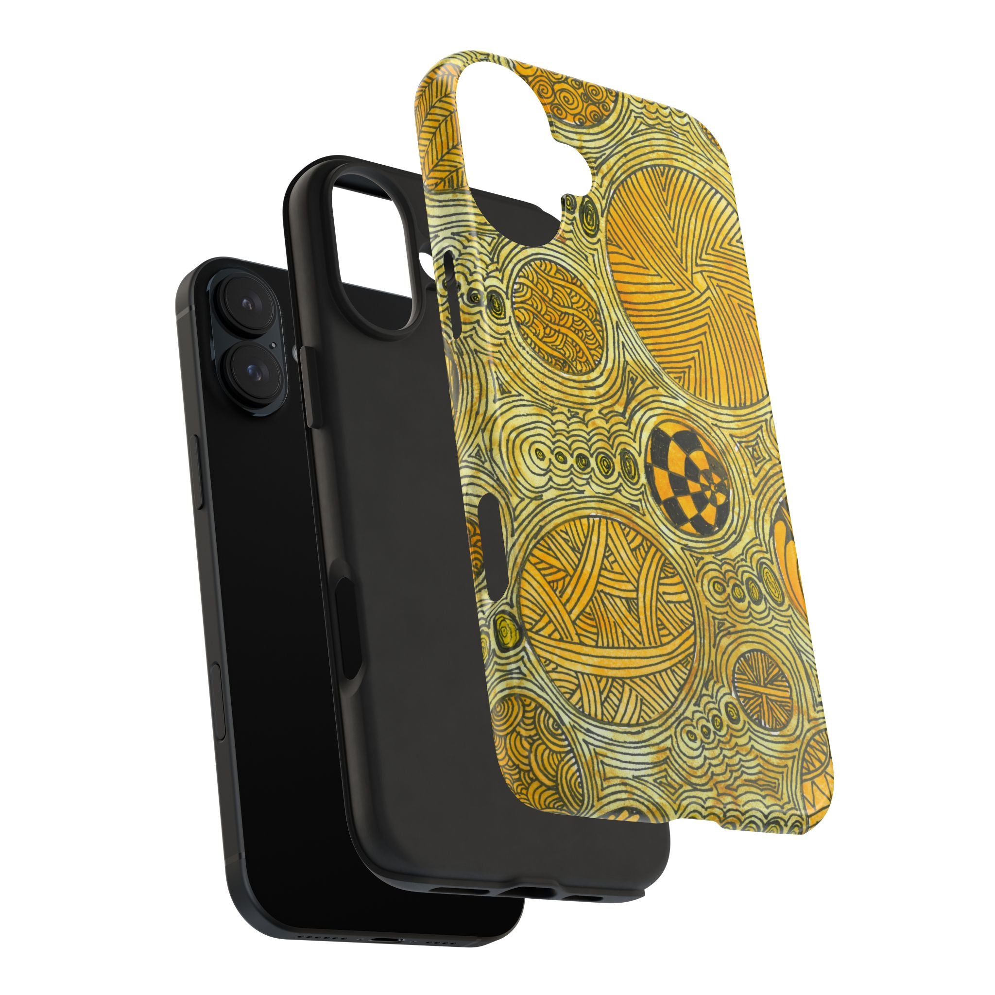 Tough Phone Case - All iPhones and Samsung Galaxys - Exciting Abstract Design #38 The Conversationalist
