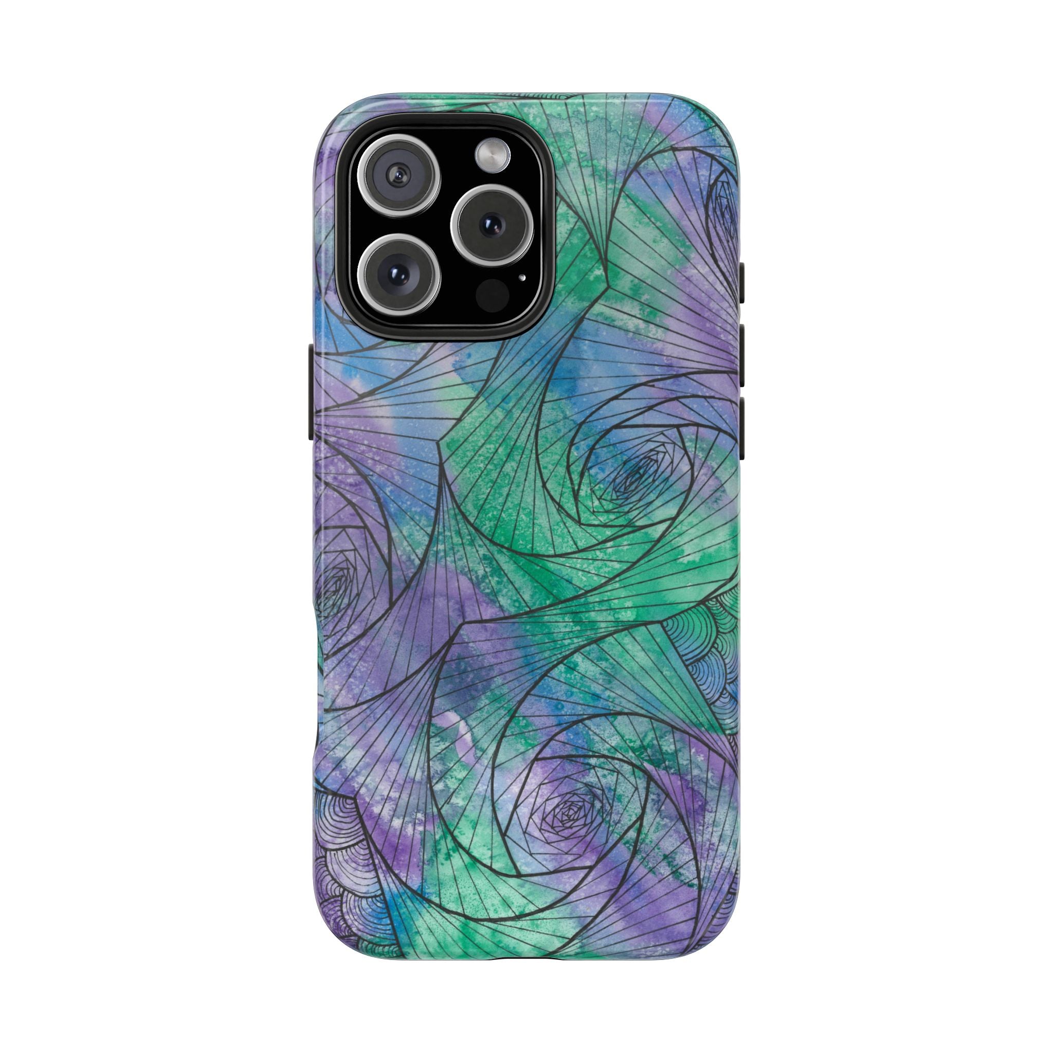 Tough Phone Case - All iPhones and Samsung Galaxys - Exciting Abstract Design  #50 If Not Now When