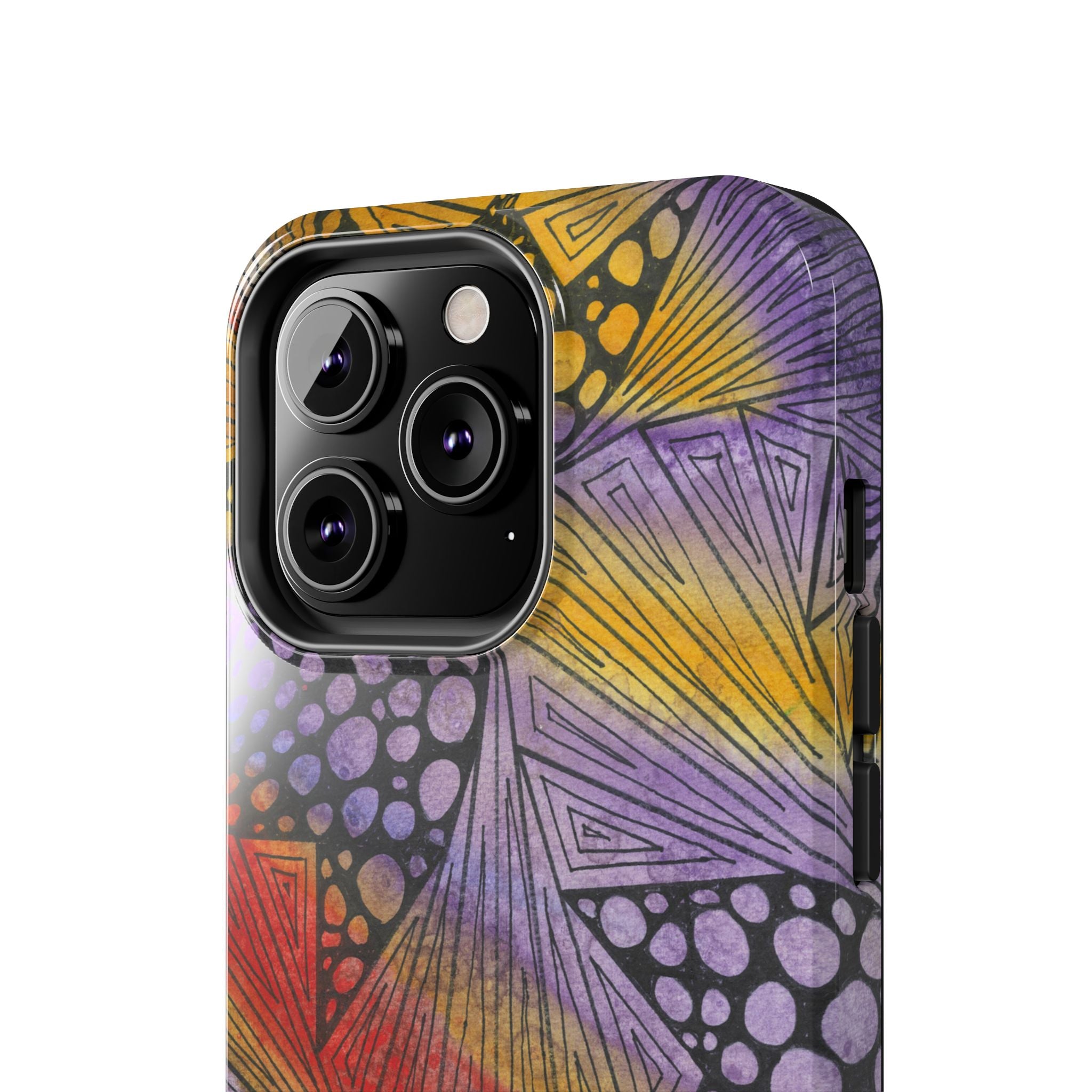 Tough Phone Case - All iPhones and Samsung Galaxys - Exciting Abstract Design #82 Fighting Delusions