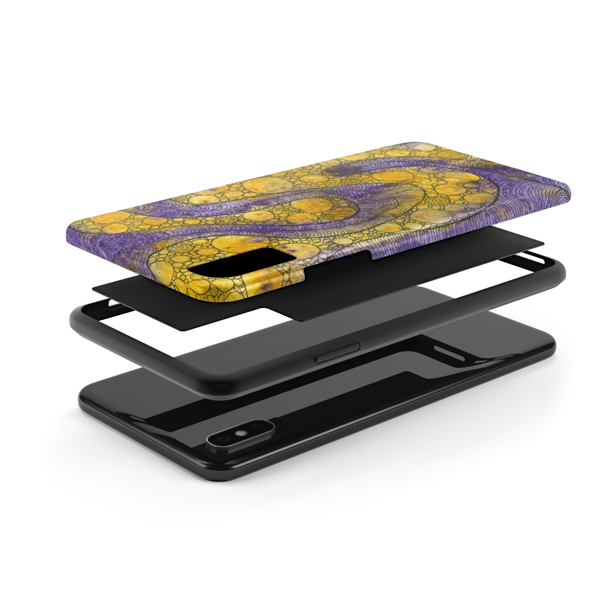 Tough Phone Case - All iPhones and Samsung Galaxys - Exciting Abstract Design #64 Is Now A Good Time?