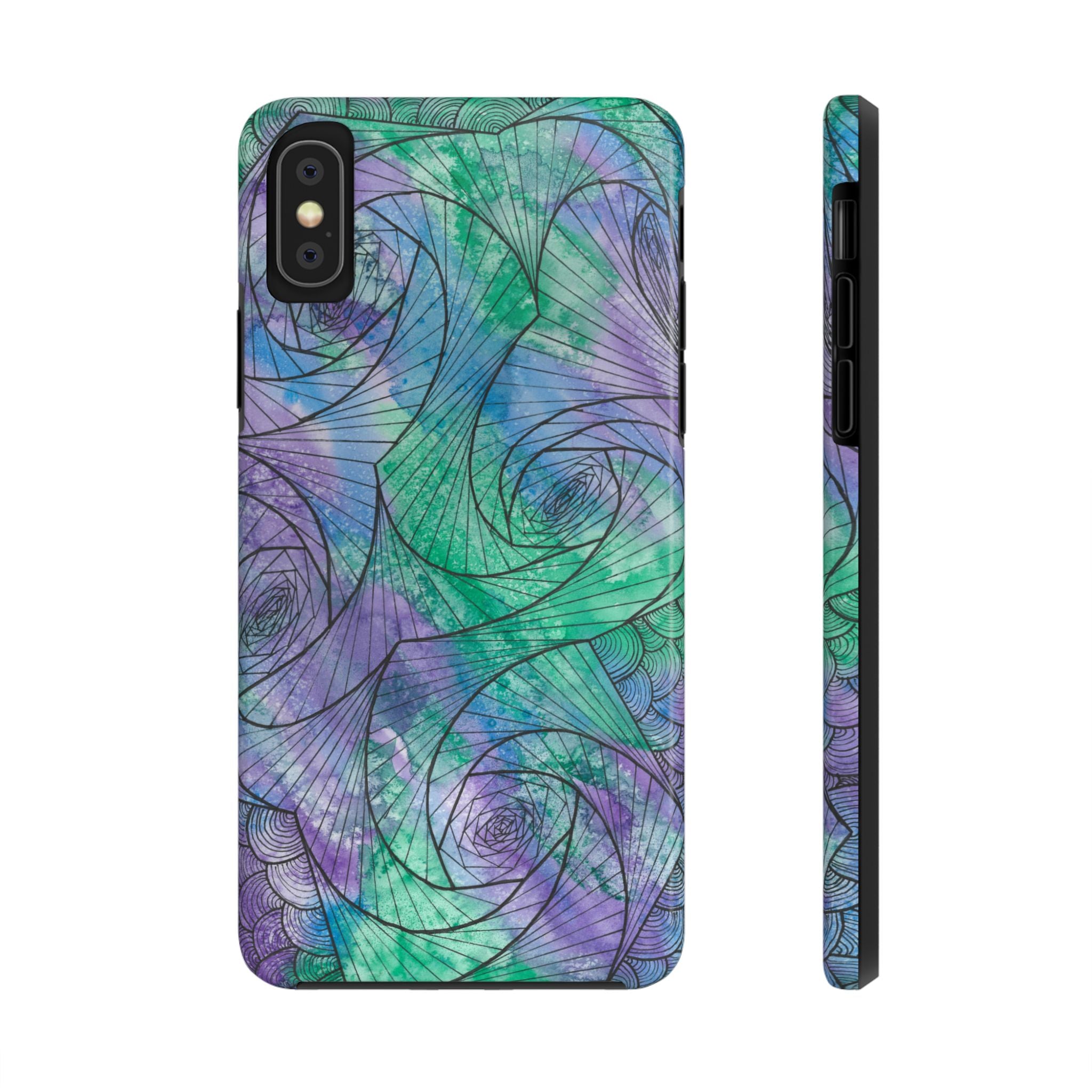 Tough Phone Case - All iPhones and Samsung Galaxys - Exciting Abstract Design  #50 If Not Now When