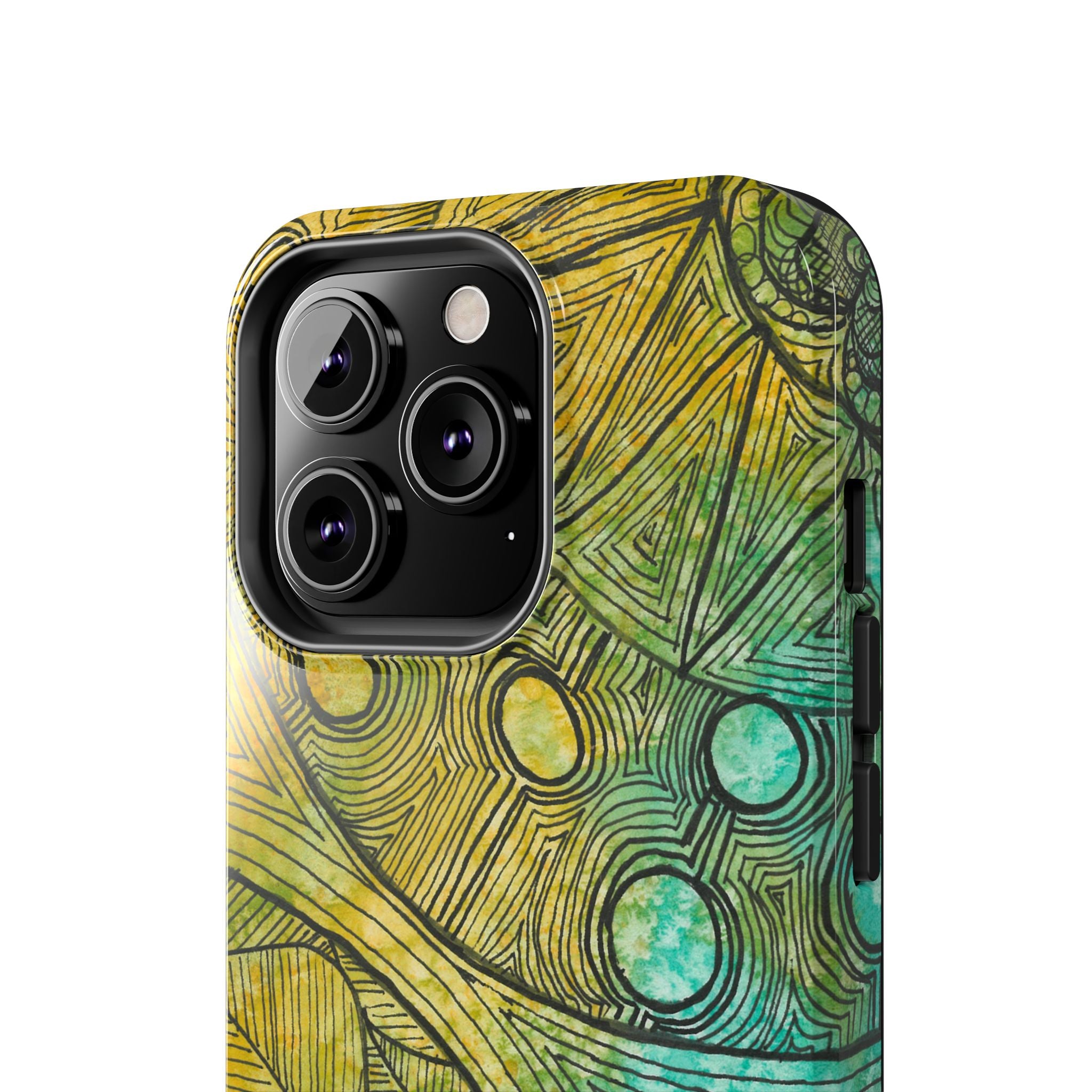 Tough Phone Case - All iPhones and Samsung Galaxys - Exciting Abstract Design #27 Come What May