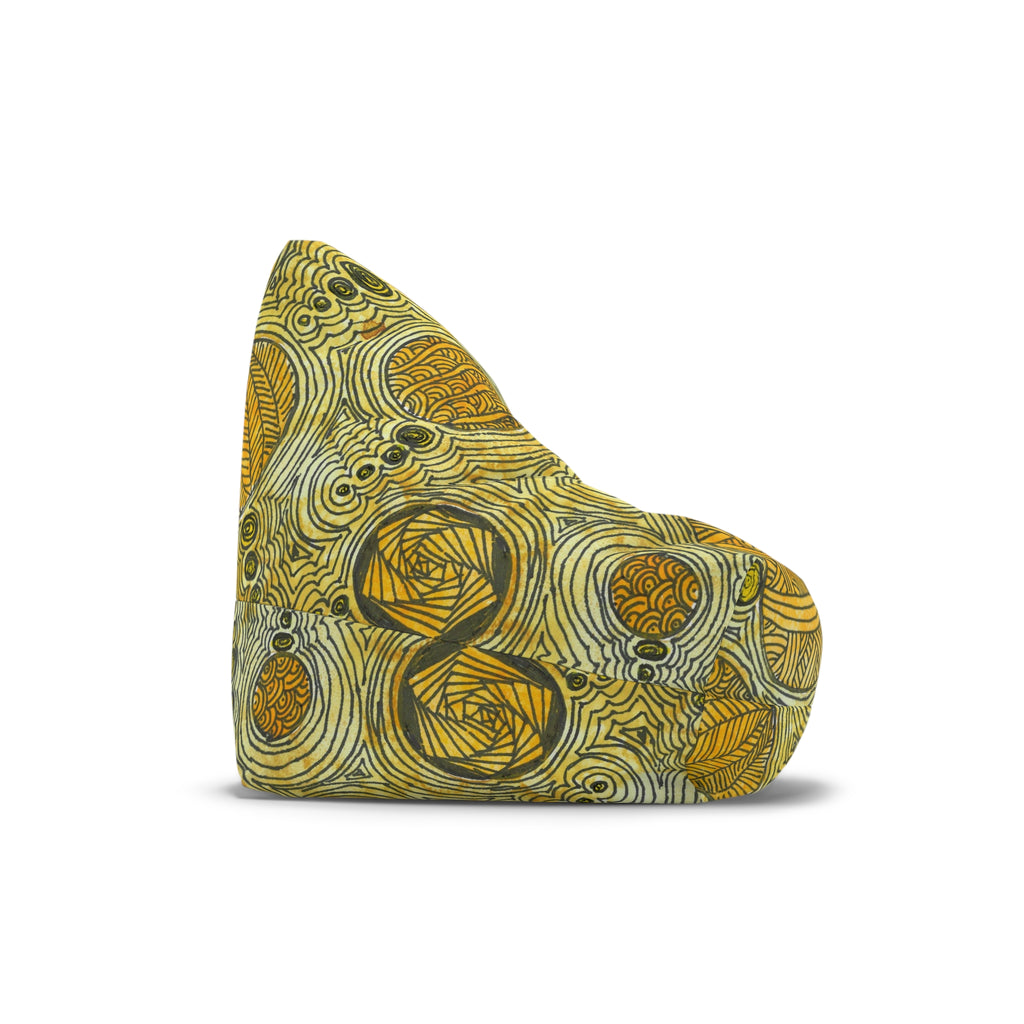 Bean Bag Chair Covers For Indoor & Outdoor - 2 Sizes - Exciting Abstract Design #38 The Conversationalist