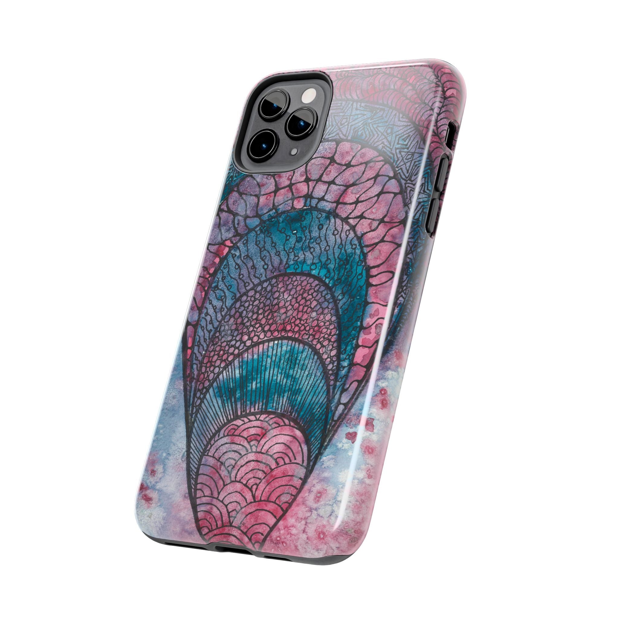 Tough Phone Case - All iPhones and Samsung Galaxys - Exciting Abstract Design #92 The Goddess Lives