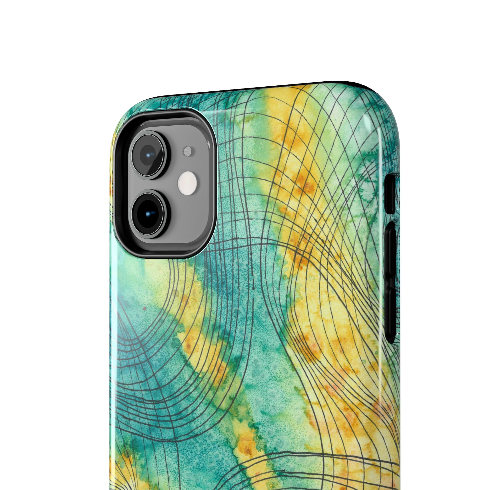 Tough Phone Case - All iPhones and Samsung Galaxys - Exciting Abstract Design #81 The Only Way Is Up