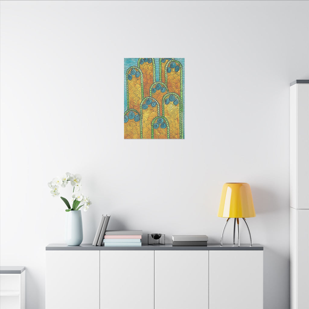 Large Colourful Wall Art, Canvas Prints, For Office, Bedroom or Living Room, or Special Gift #87 Belgrade Impressions