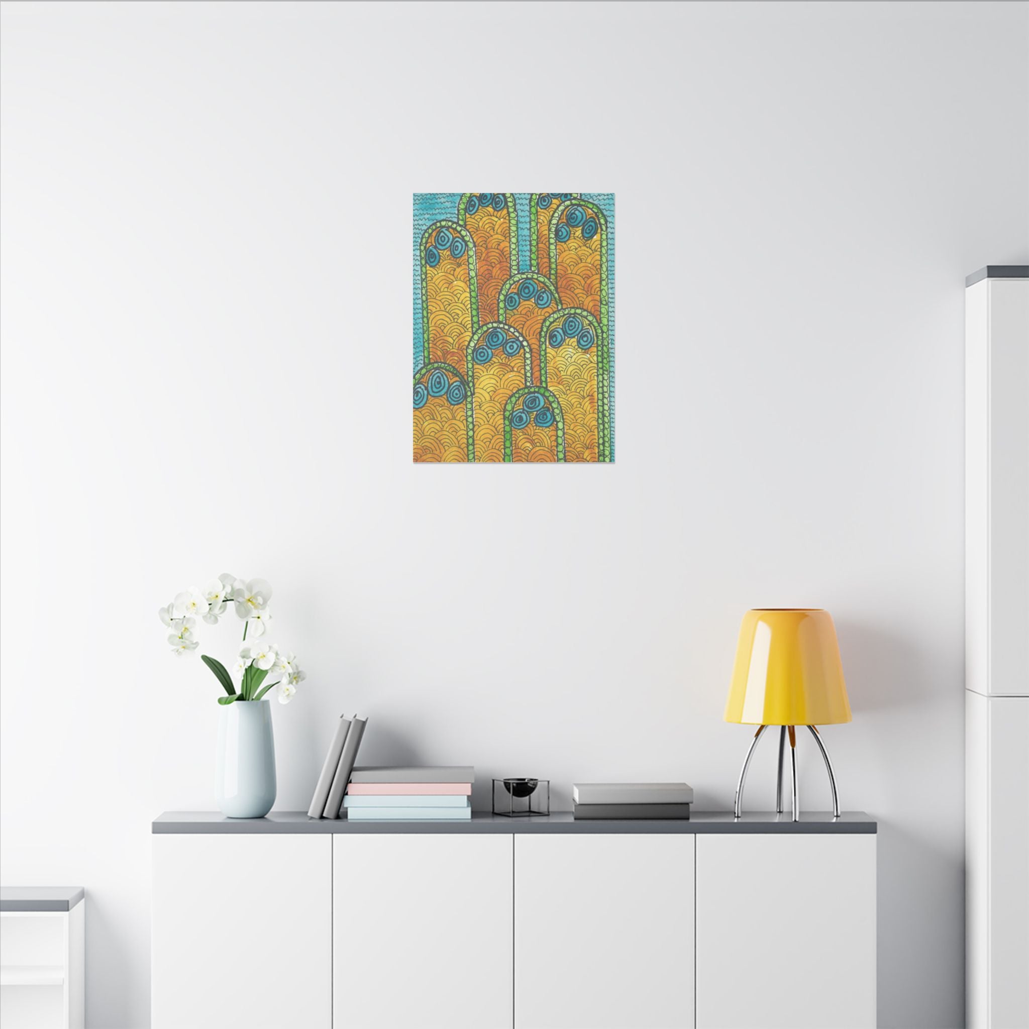 Large Colourful Wall Art, Canvas Prints, For Office, Bedroom or Living Room, or Special Gift #87 Belgrade Impressions
