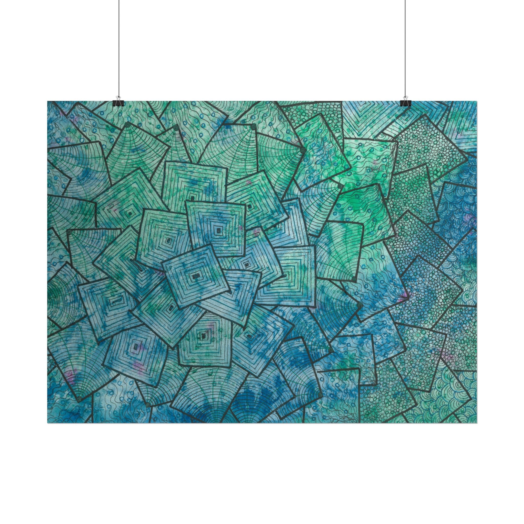 Large Colourful Wall Art, Posters & Prints, For Office, Bedroom or Living Room, or Special Gift #65 And The Answer Is?