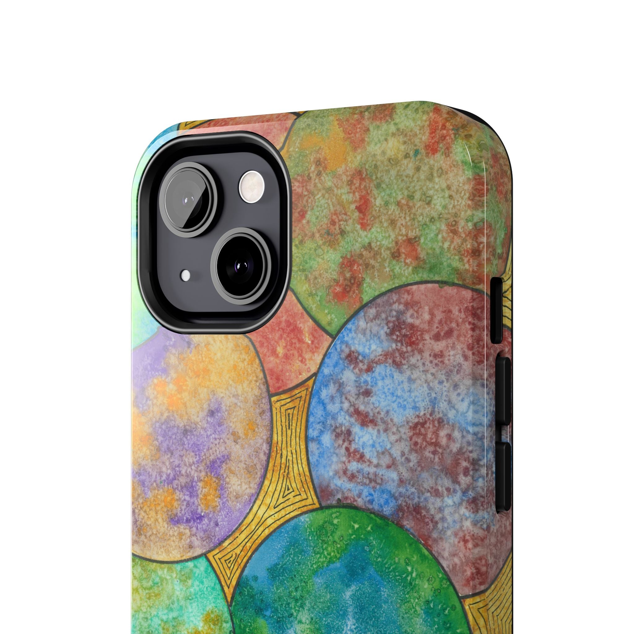 Tough Phone Case - All iPhones and Samsung Galaxys - Exciting Abstract Design #61 Worlds Apart