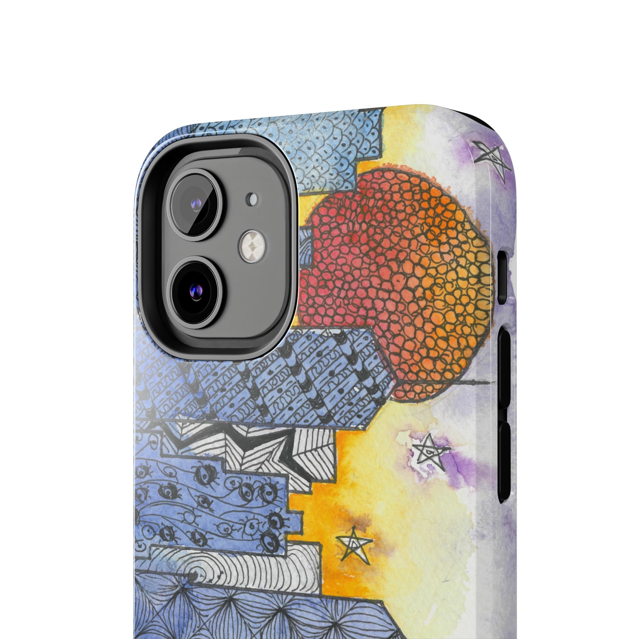 Tough Phone Case - All iPhones and Samsung Galaxys - Exciting Abstract Design #5 In The Shadows