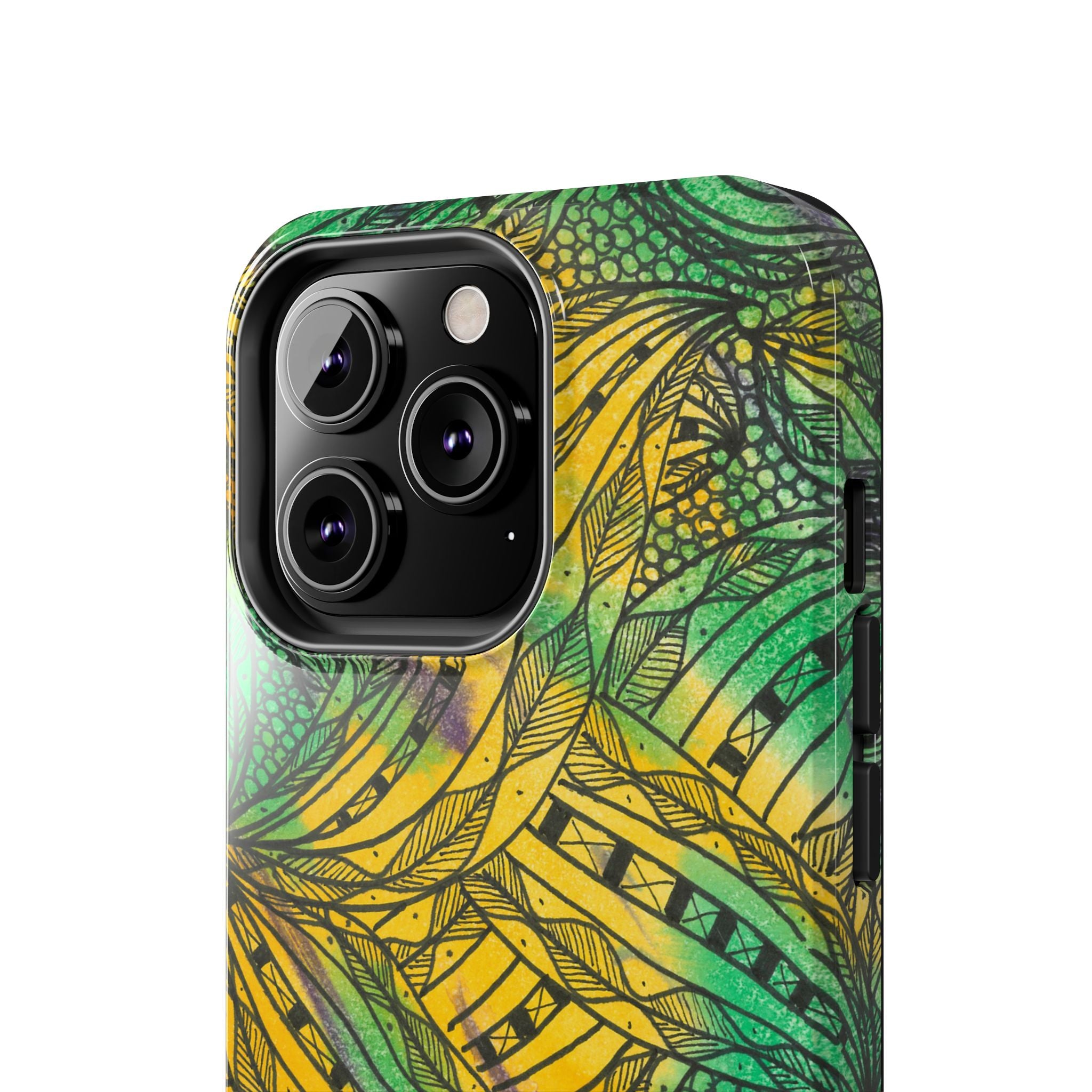 Tough Phone Case - All iPhones and Samsung Galaxys - Exciting Abstract Design #37 Shubbery!