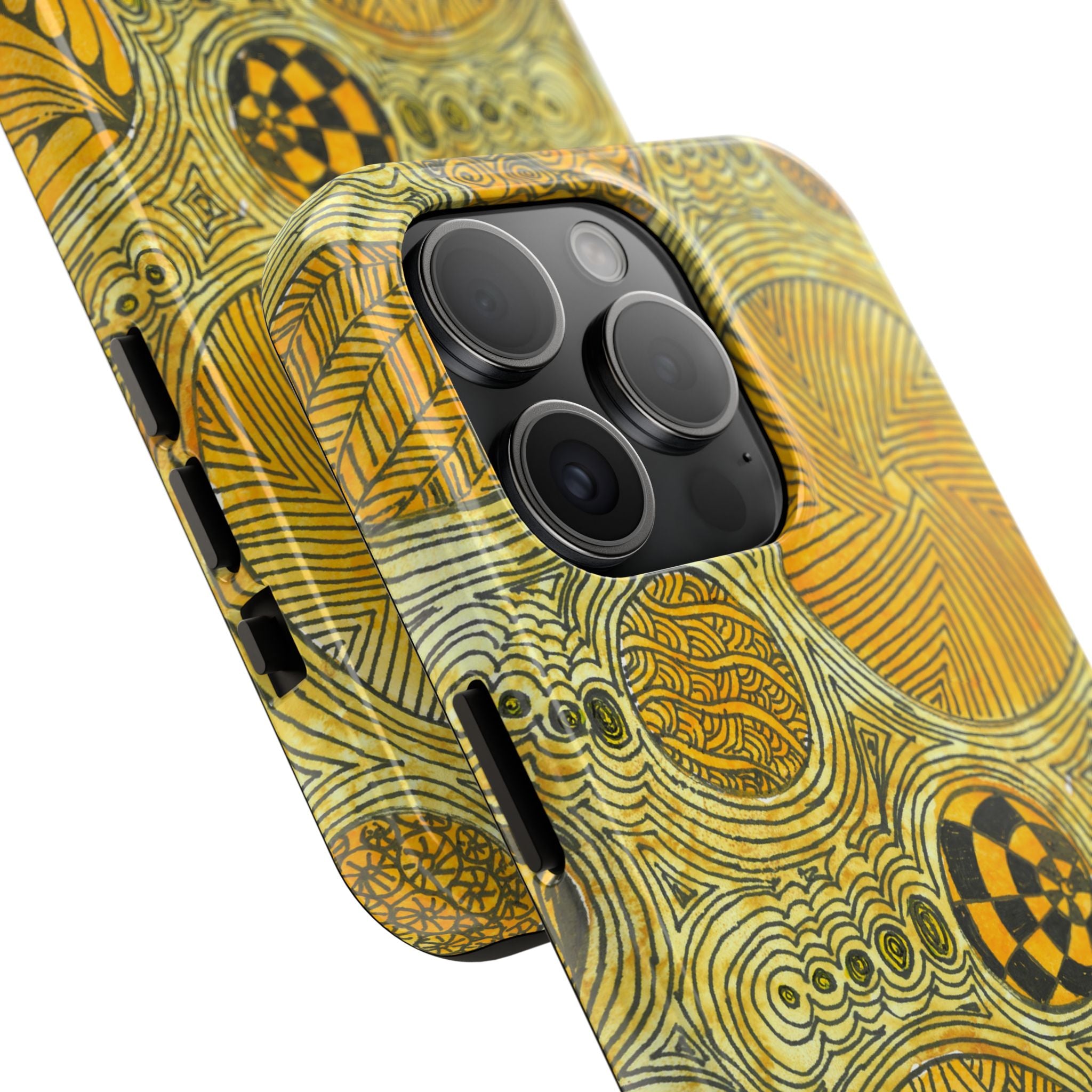 Tough Phone Case - All iPhones and Samsung Galaxys - Exciting Abstract Design #38 The Conversationalist