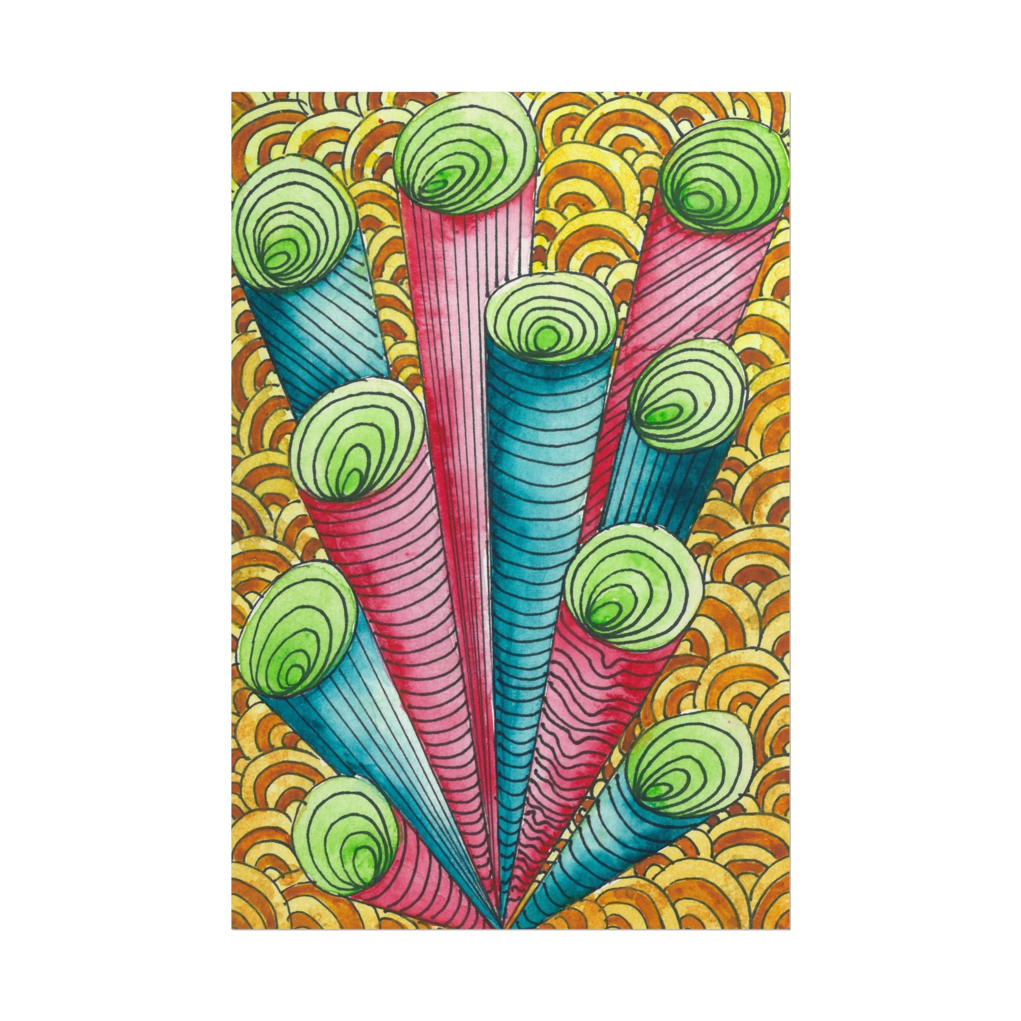 Large Colourful Wall Art, Posters & Prints, For Office, Bedroom or Living Room, or Special Gift #93 On A Mission