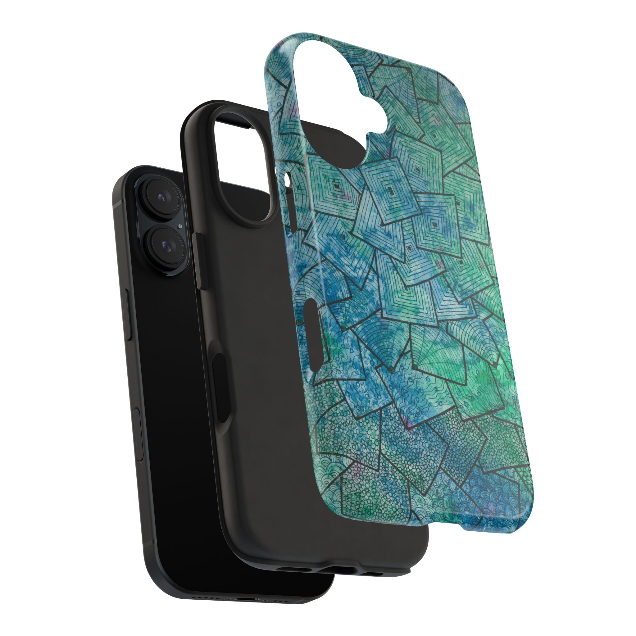 Tough Phone Case - All iPhones and Samsung Galaxys - Exciting Abstract Design #65 And The Answer Is
