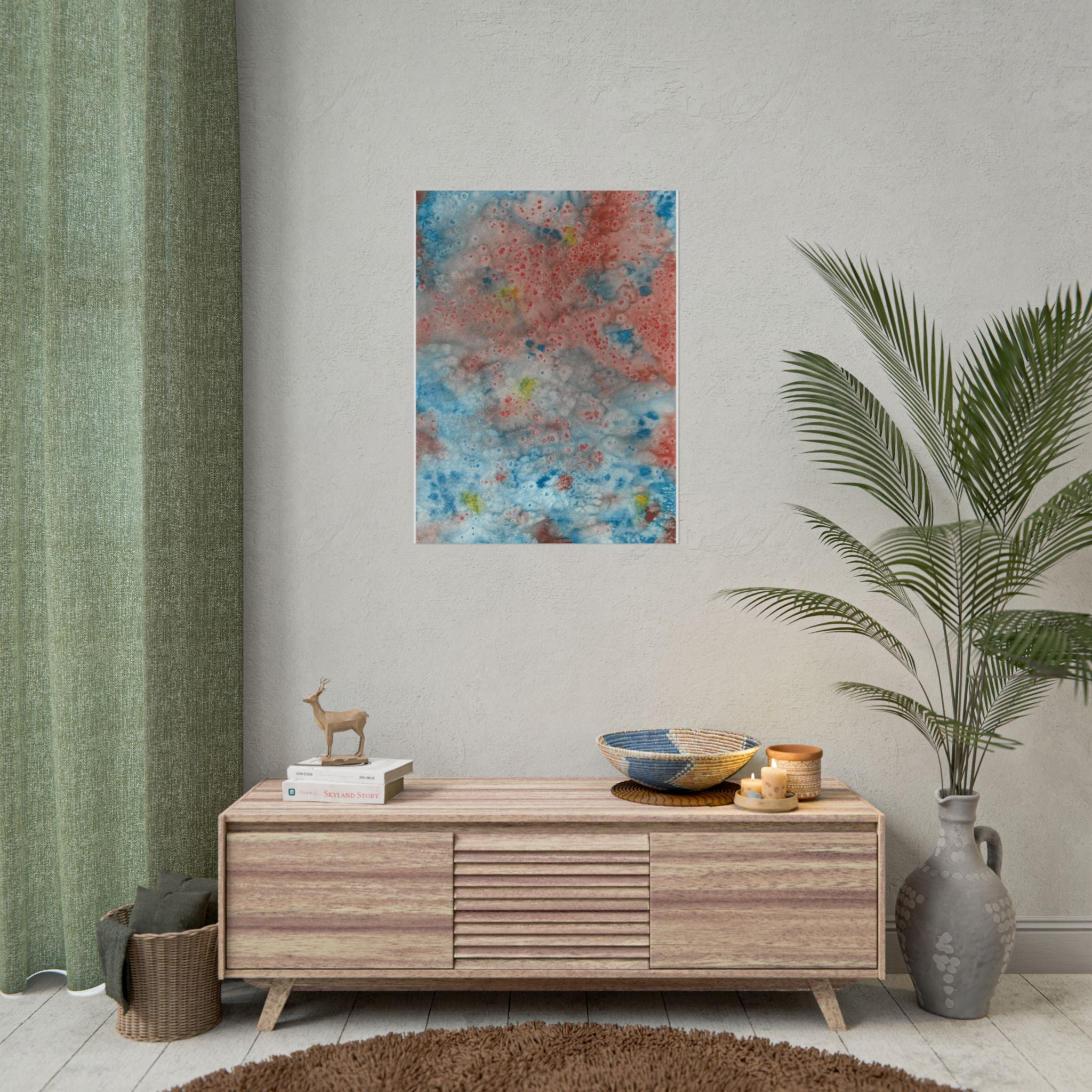 Large Colourful Wall Art, Posters & Prints, For Office, Bedroom or Living Room, or Special Gift #53 The Reef