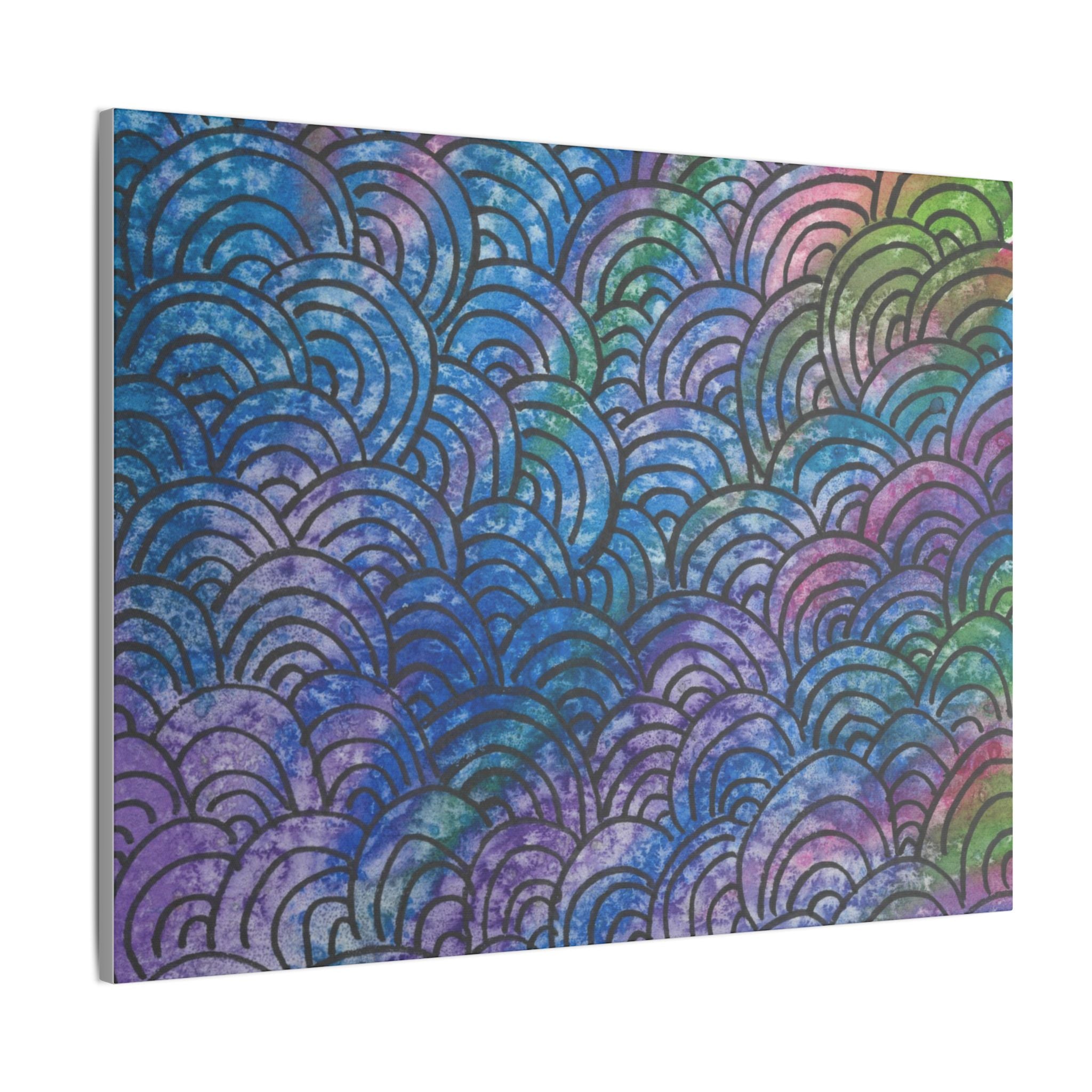 Large Colourful Wall Art, Canvas Prints, For Office, Bedroom or Living Room, or Special Gift #84 Ah! The Past
