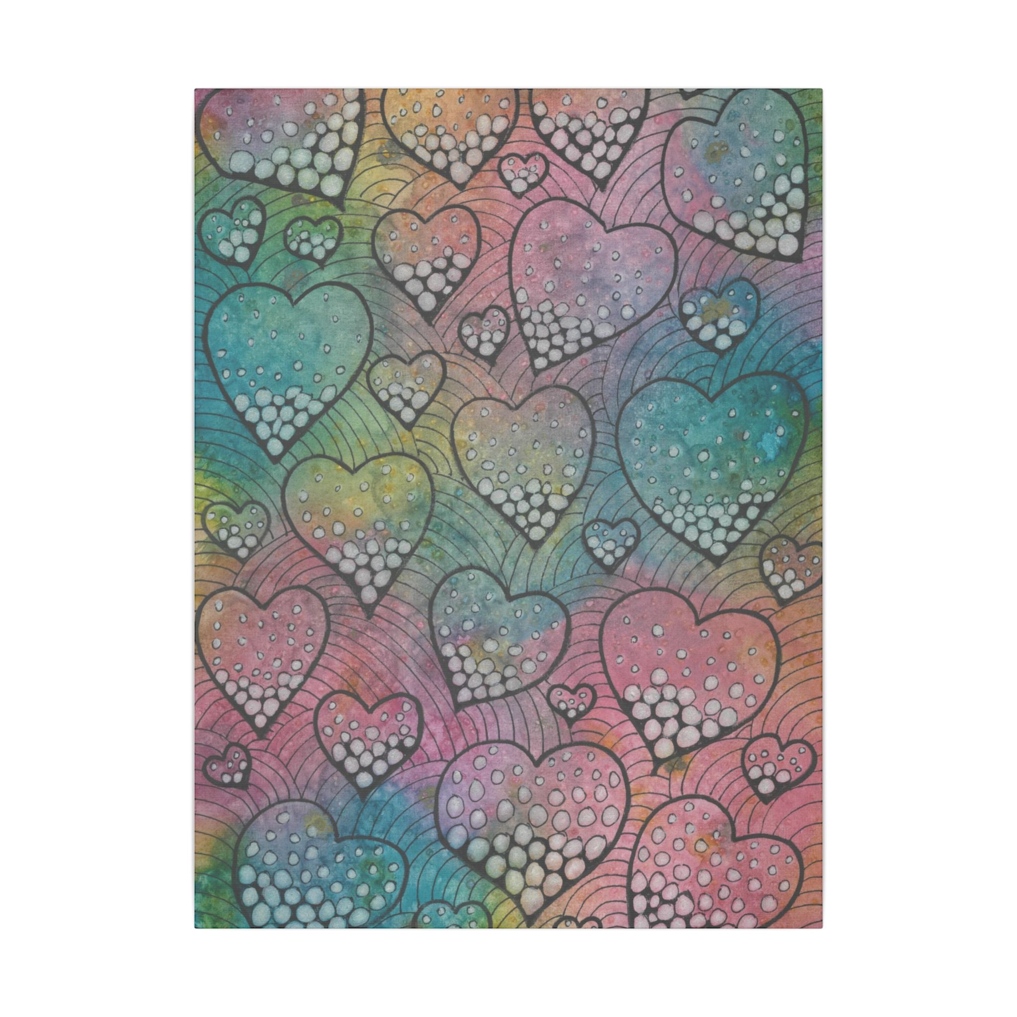 Large Colourful Wall Art, Canvas Prints, For Office, Bedroom or Living Room, or Special Gift #97 What's Love Got To Do With It: