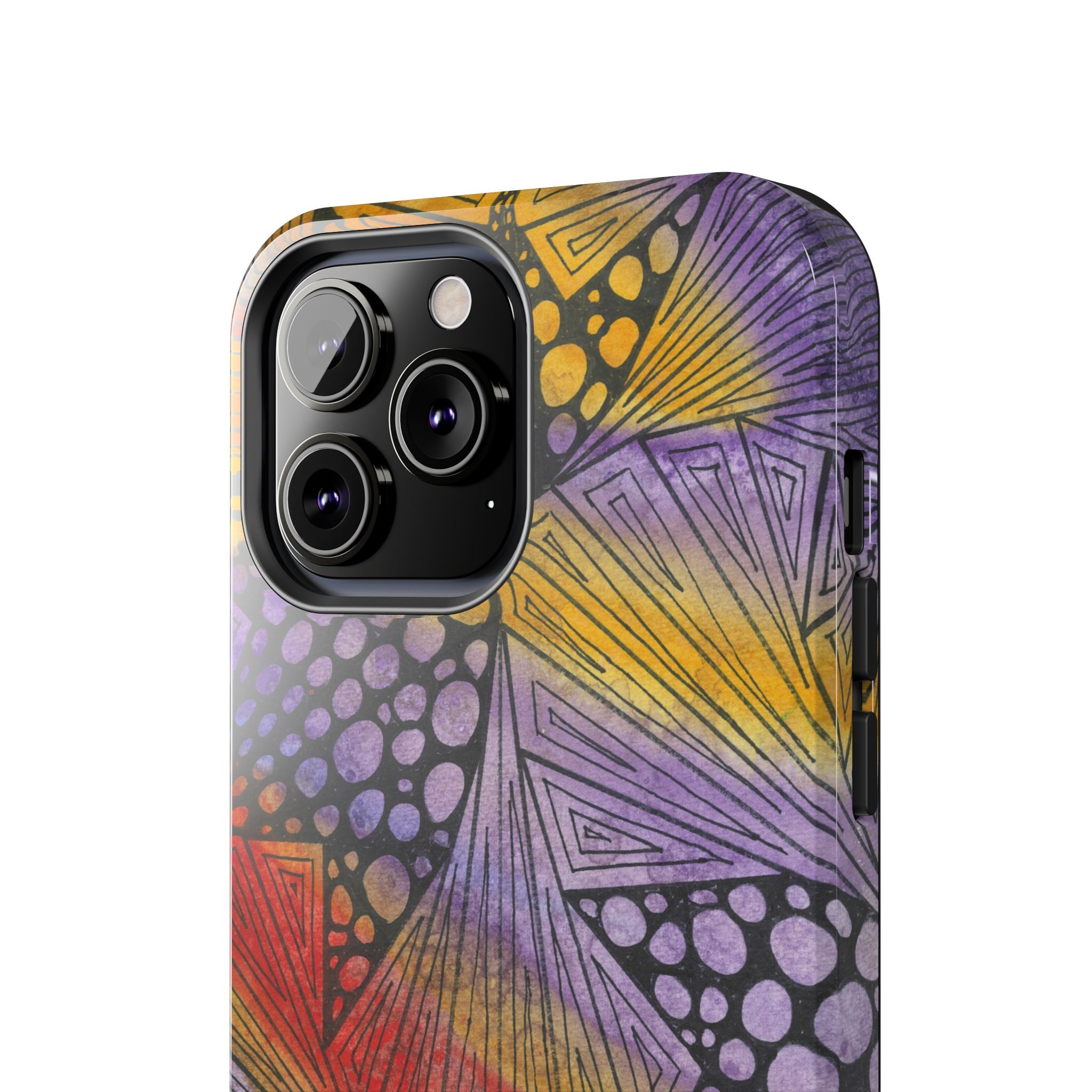Tough Phone Case - All iPhones and Samsung Galaxys - Exciting Abstract Design #82 Fighting Delusions