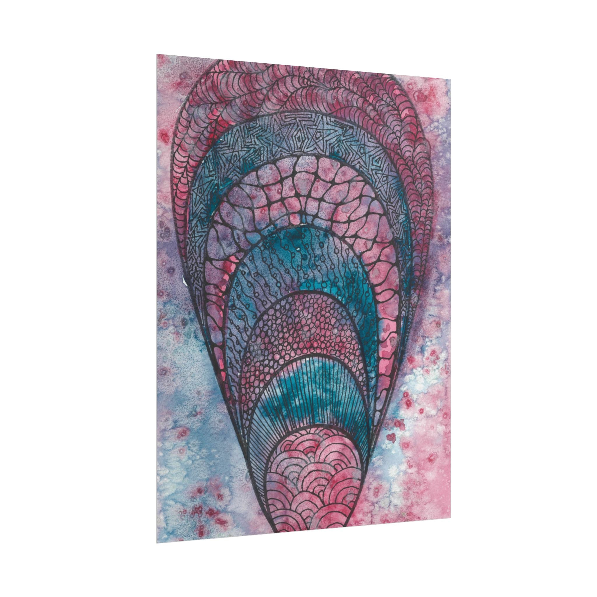 Large Colourful Wall Art, Posters & Prints, For Office, Bedroom or Living Room, or Special Gift #92 The Goddess Lives