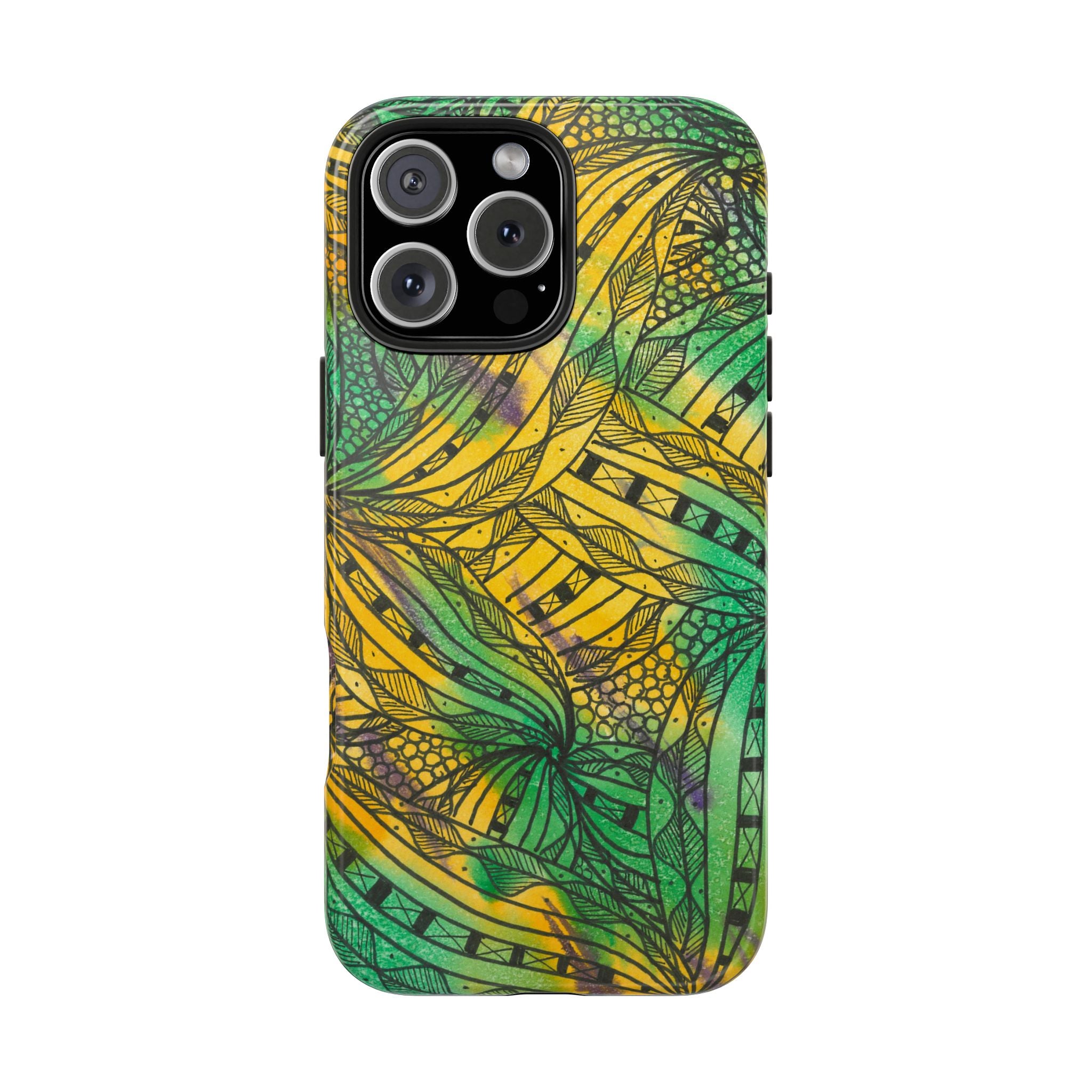 Tough Phone Case - All iPhones and Samsung Galaxys - Exciting Abstract Design #37 Shubbery!