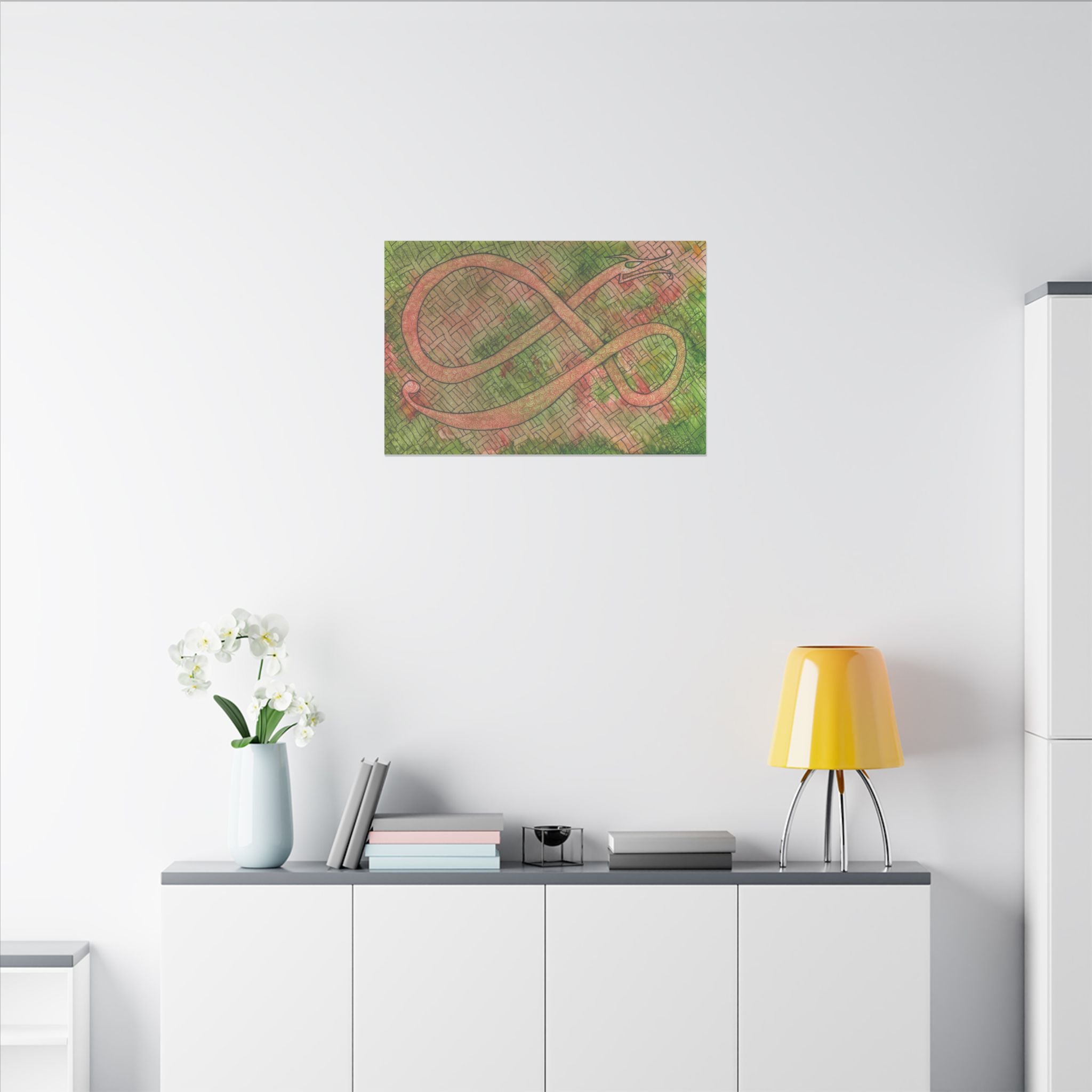 Large Colourful Wall Art, Canvas Prints, For Office, Bedroom or Living Room, or Special Gift #57 Celtic Flavours