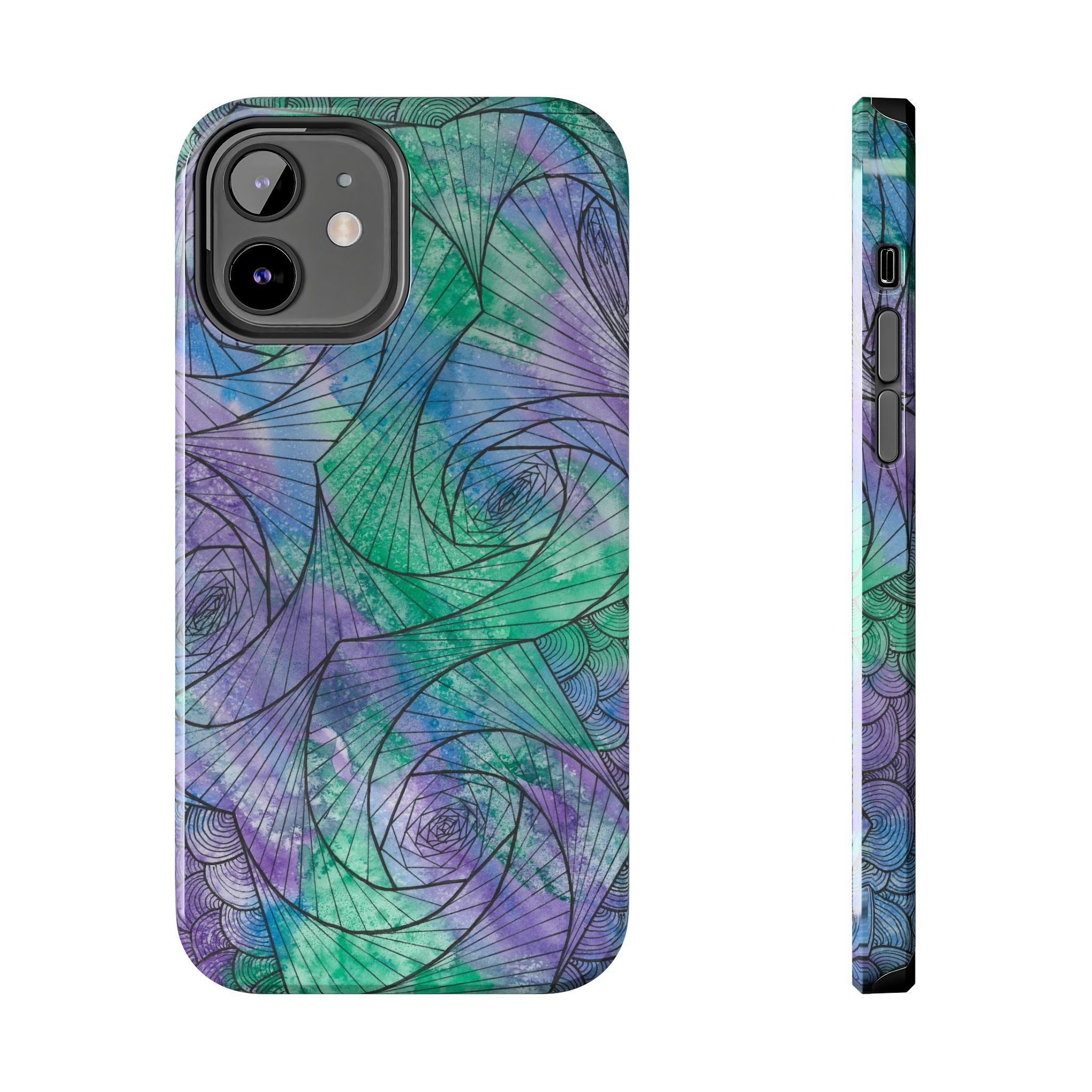 Tough Phone Case - All iPhones and Samsung Galaxys - Exciting Abstract Design  #50 If Not Now When