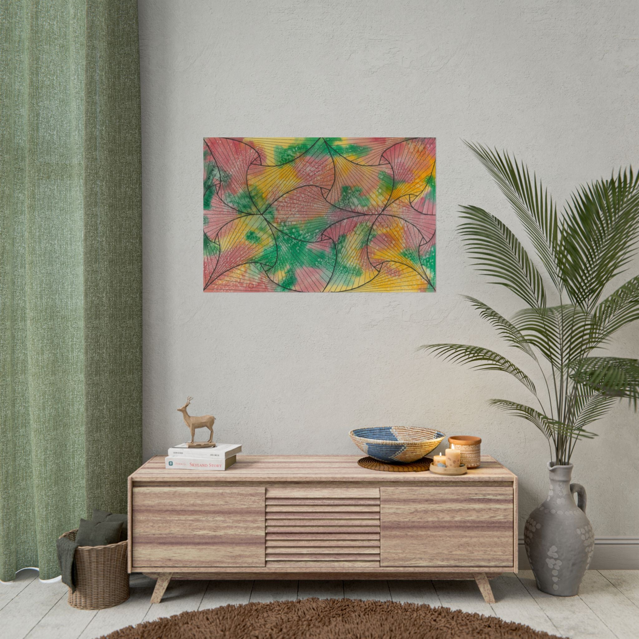 Large Colourful Wall Art, Posters & Prints, For Office, Bedroom or Living Room, or Special Gift #49 Health & Well Being