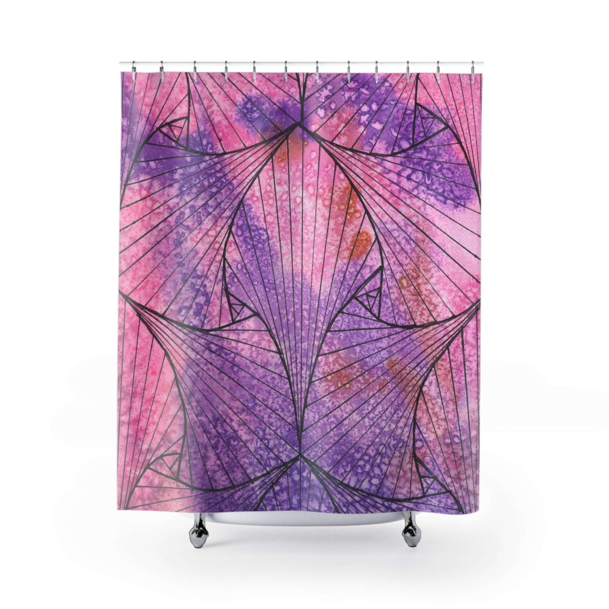 Beautiful Shower Curtains to Refresh Your Bathroom. Colourful Abstract Designs. Perfect For Your Bathroom or Special House-Warming Gift #34 There's Always Hope