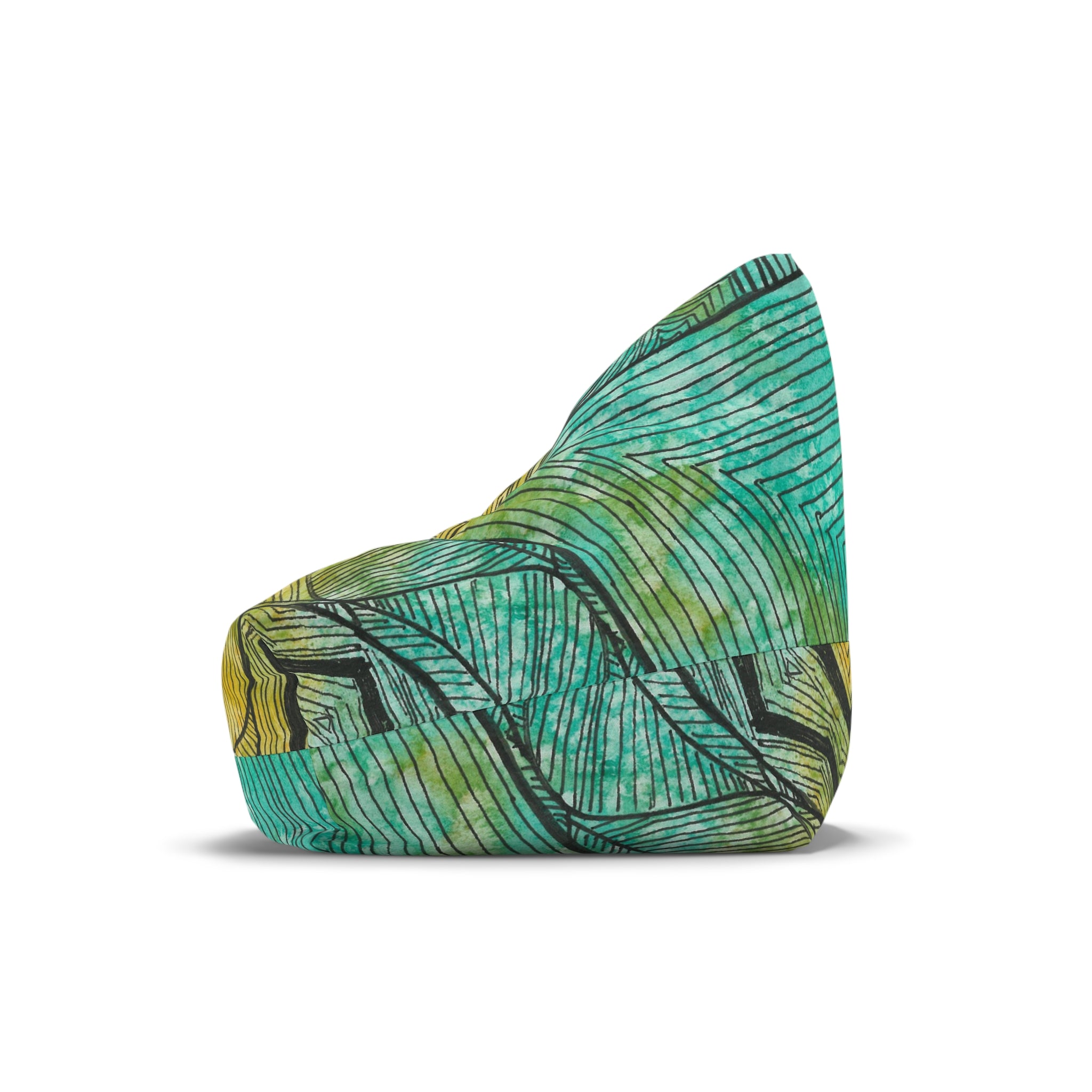 Bean Bag Chair Covers For Indoor & Outdoor - 2 Sizes - Exciting Abstract Design #27 Come What May