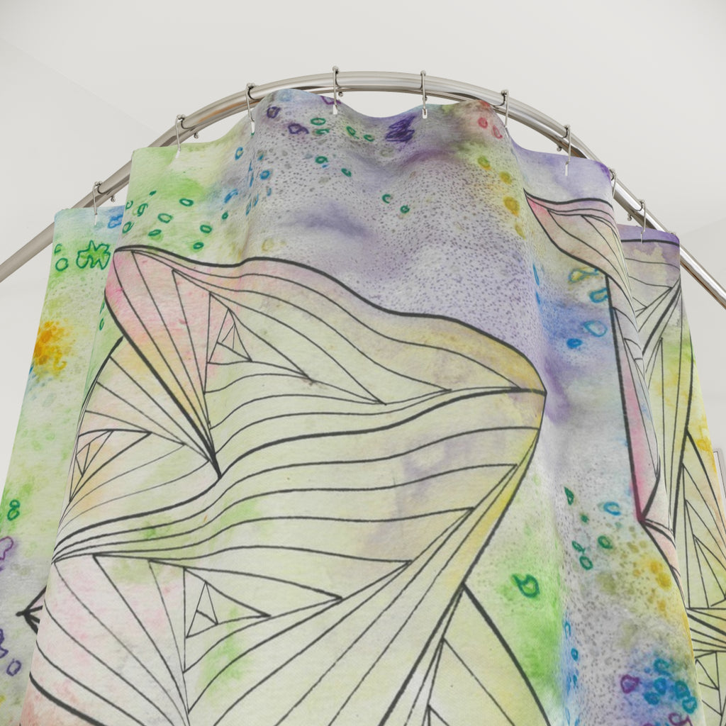 Beautiful Shower Curtains to Refresh Your Bathroom. Colourful Abstract Designs. Perfect For Your Bathroom or Special House-Warming Gift #59 Your Choice