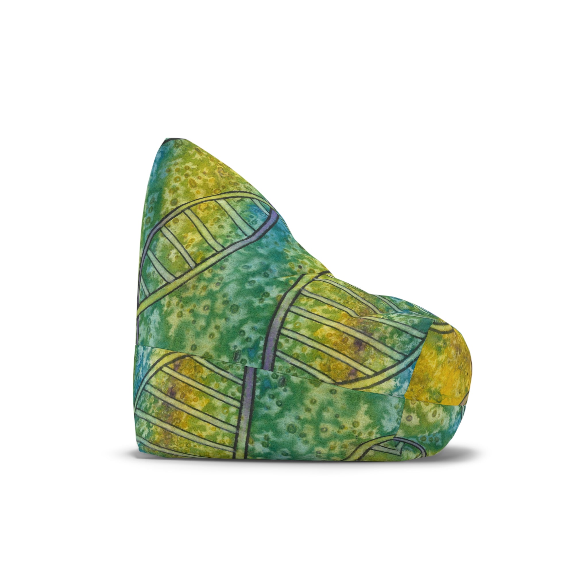 Bean Bag Chair Covers For Indoor & Outdoor - 2 Sizes - Exciting Abstract Design #99 Crop of DNA